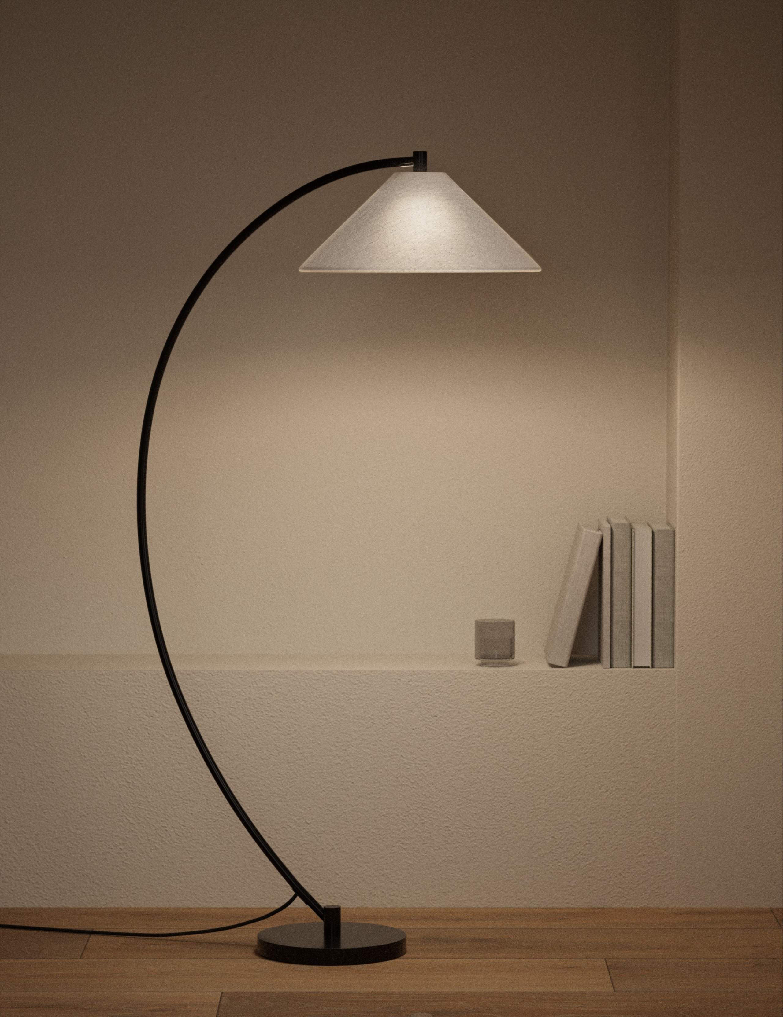 Andie Curved Floor Lamp 2 of 5