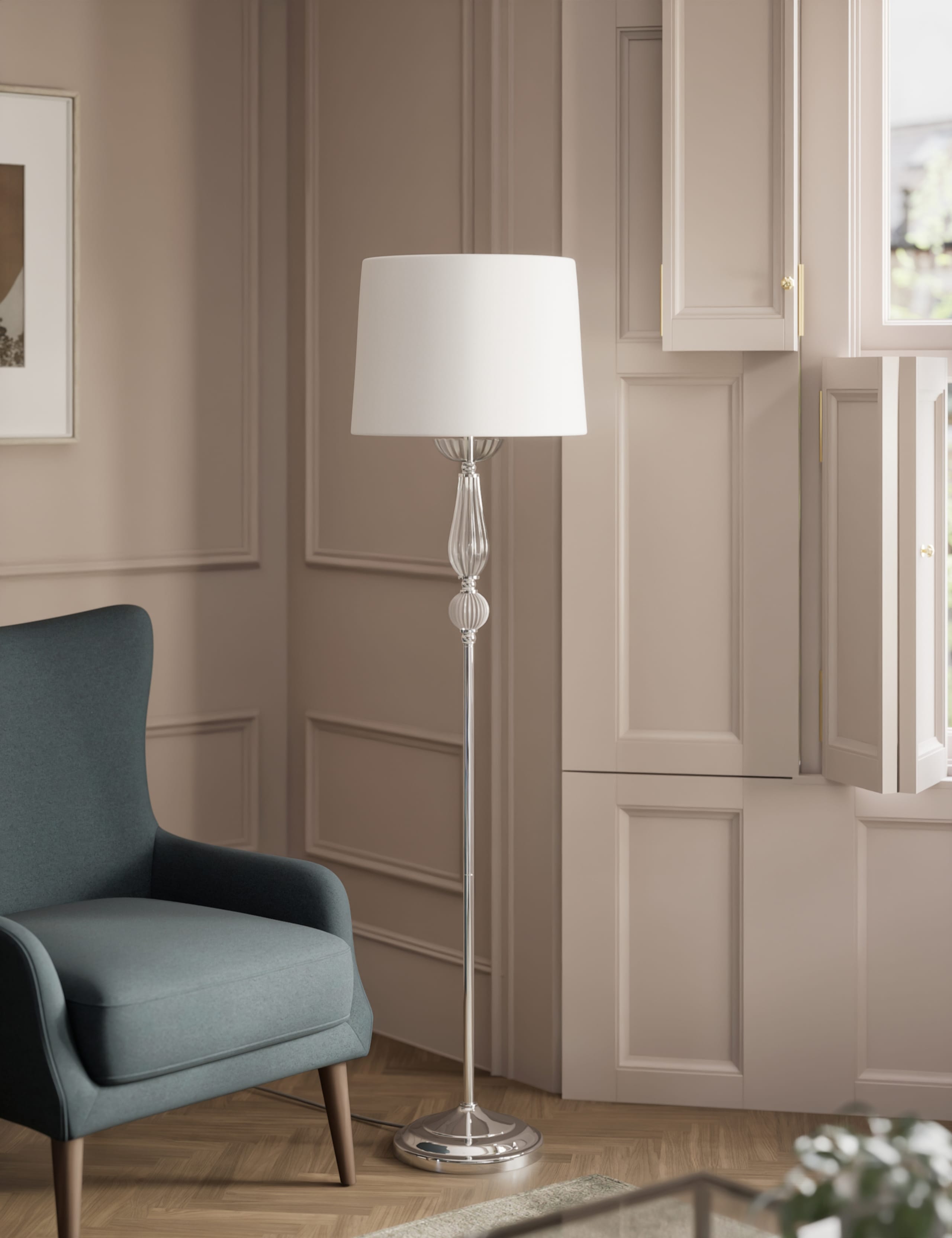 Crystal Floor Lamp 4 of 8