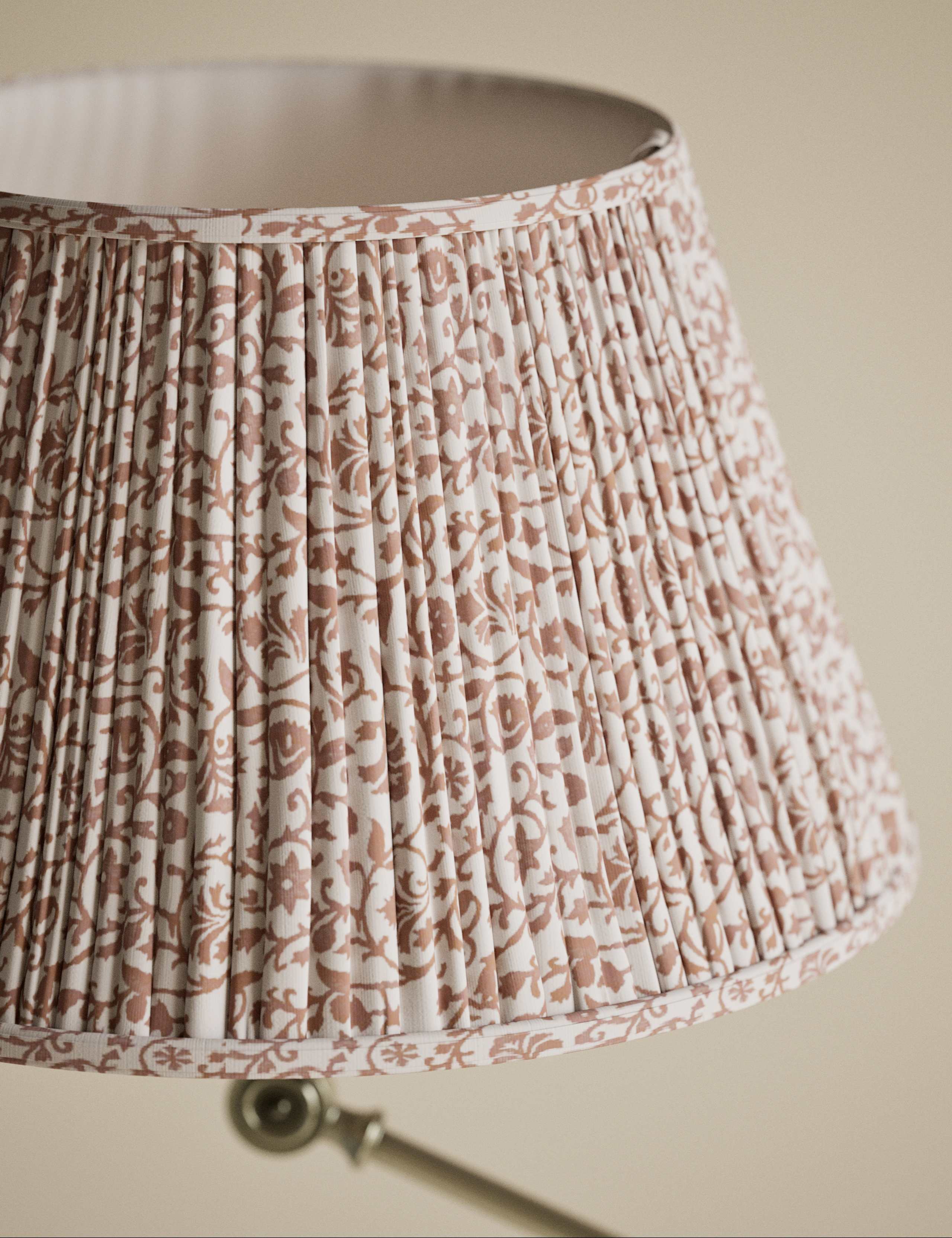 Adjustable Floor Lamp with Pleated Shade 6 of 6
