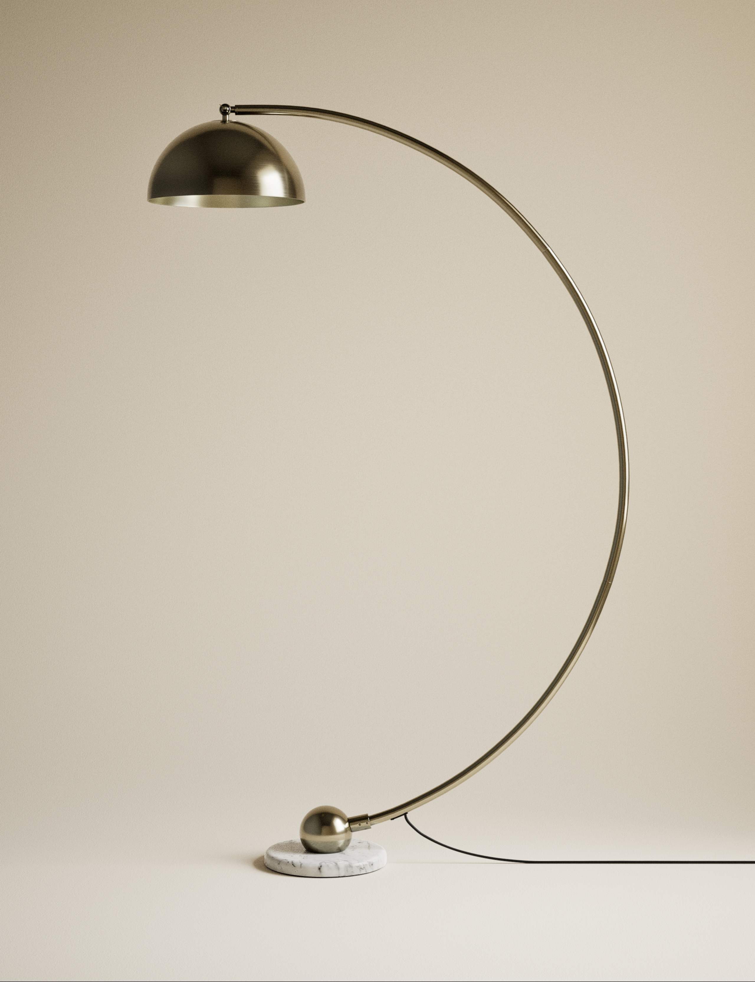 Arc Curved Floor Lamp 4 of 6