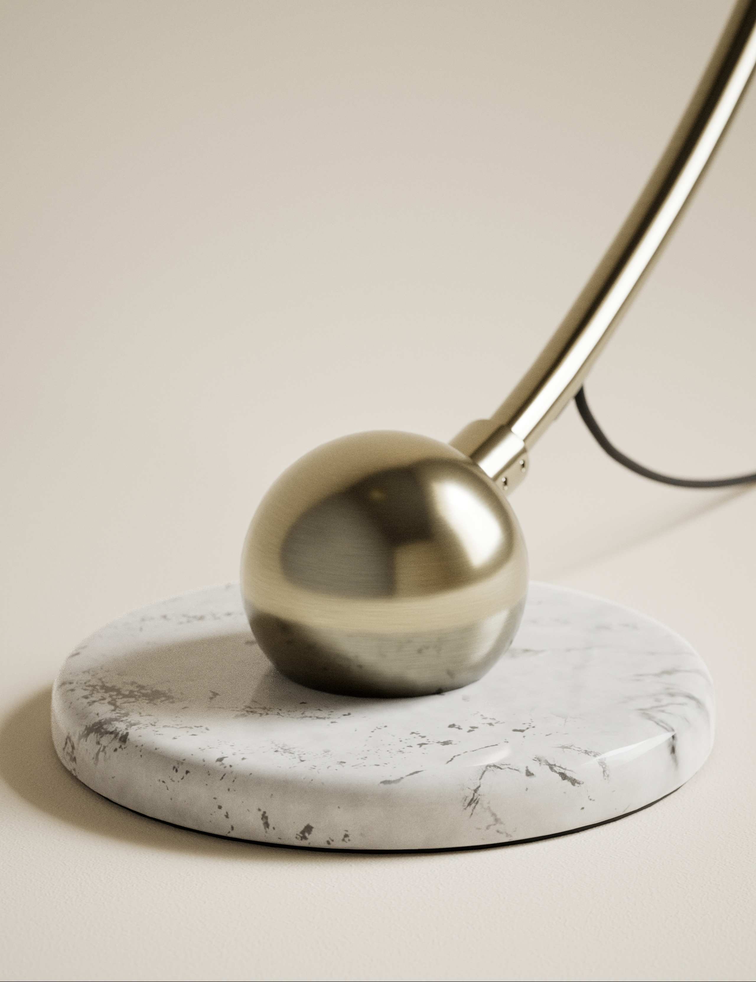 Arc Curved Floor Lamp 5 of 6