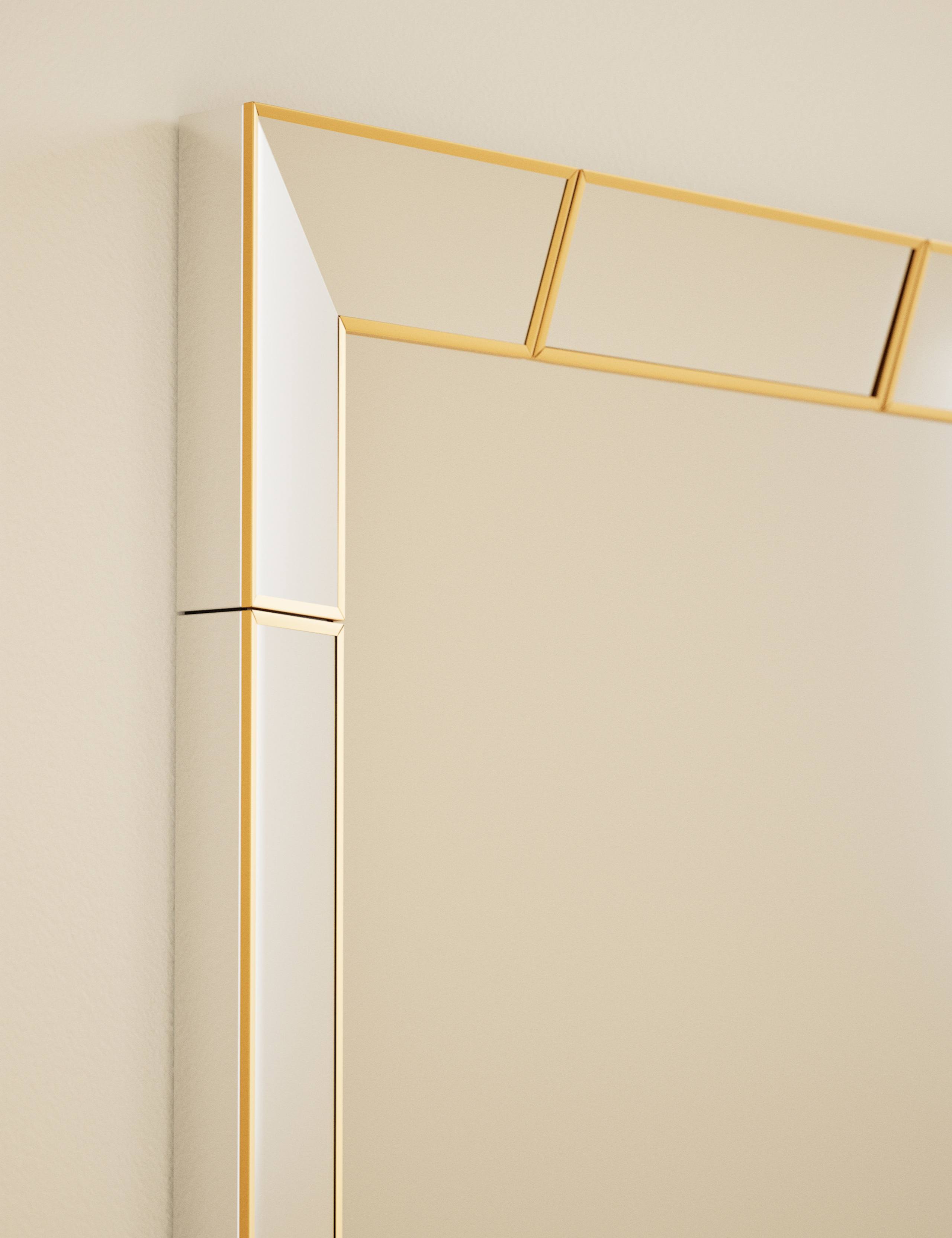 Bevelled Rectangular Wall Mirror 4 of 6