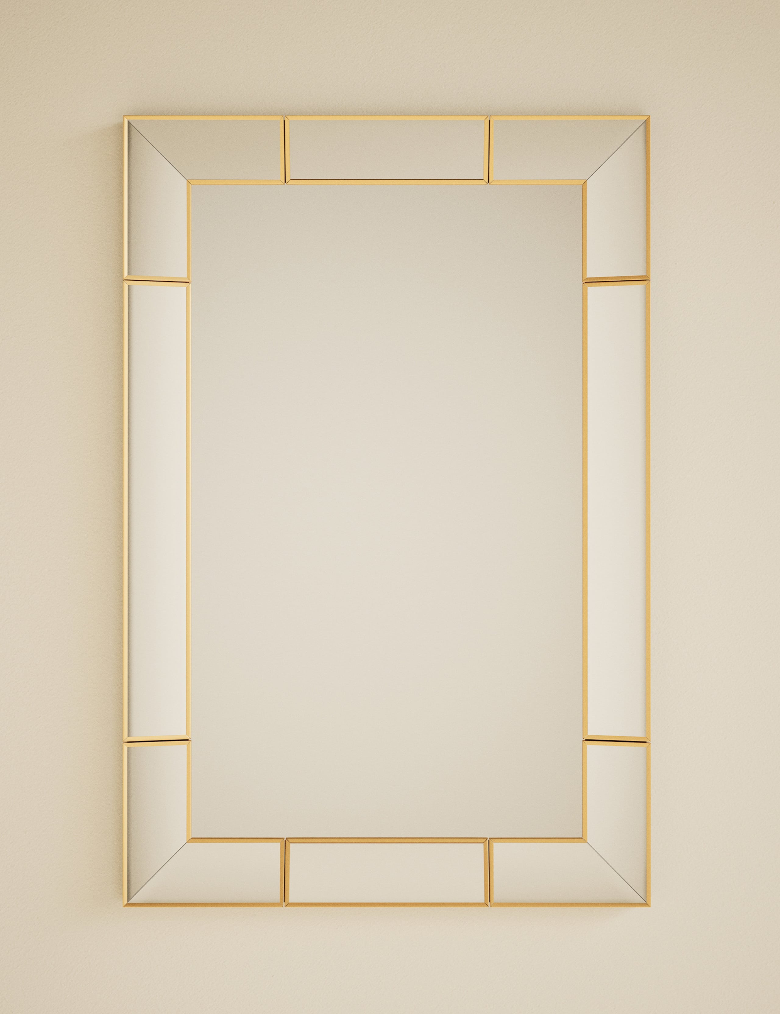 Bevelled Rectangular Wall Mirror 2 of 6