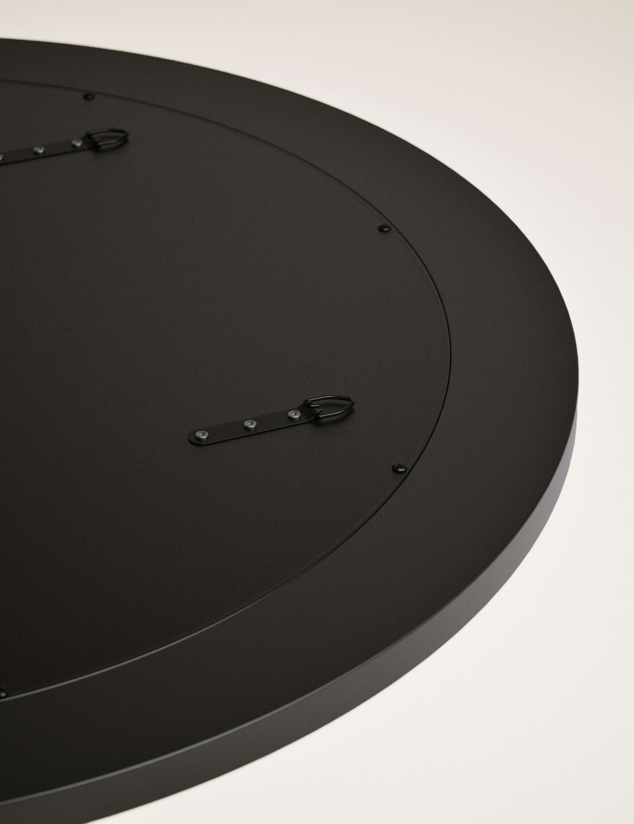 Classic Carved Round Mirror 3 of 7