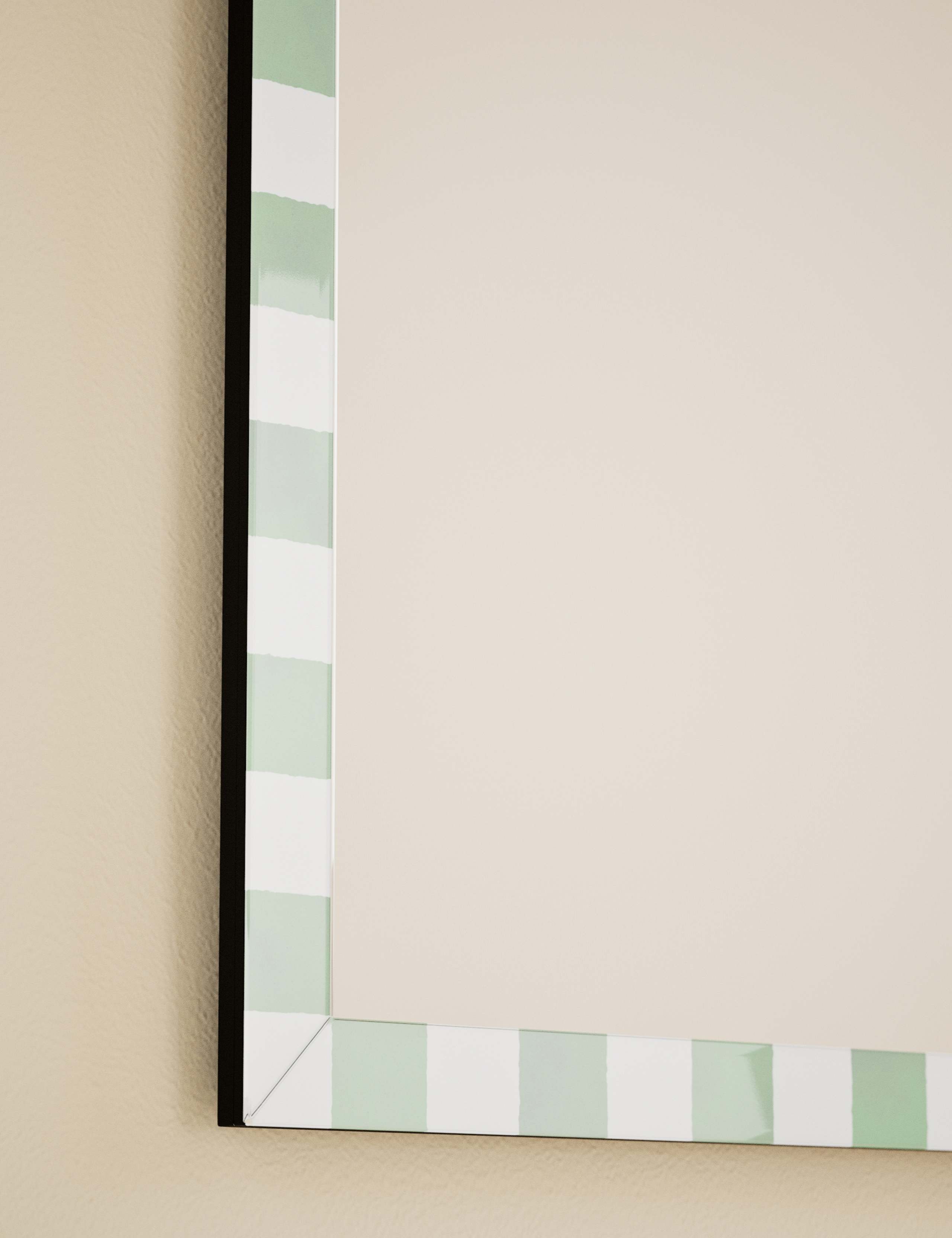 Checkerboard Rectangular Glass Wall Mirror 4 of 6