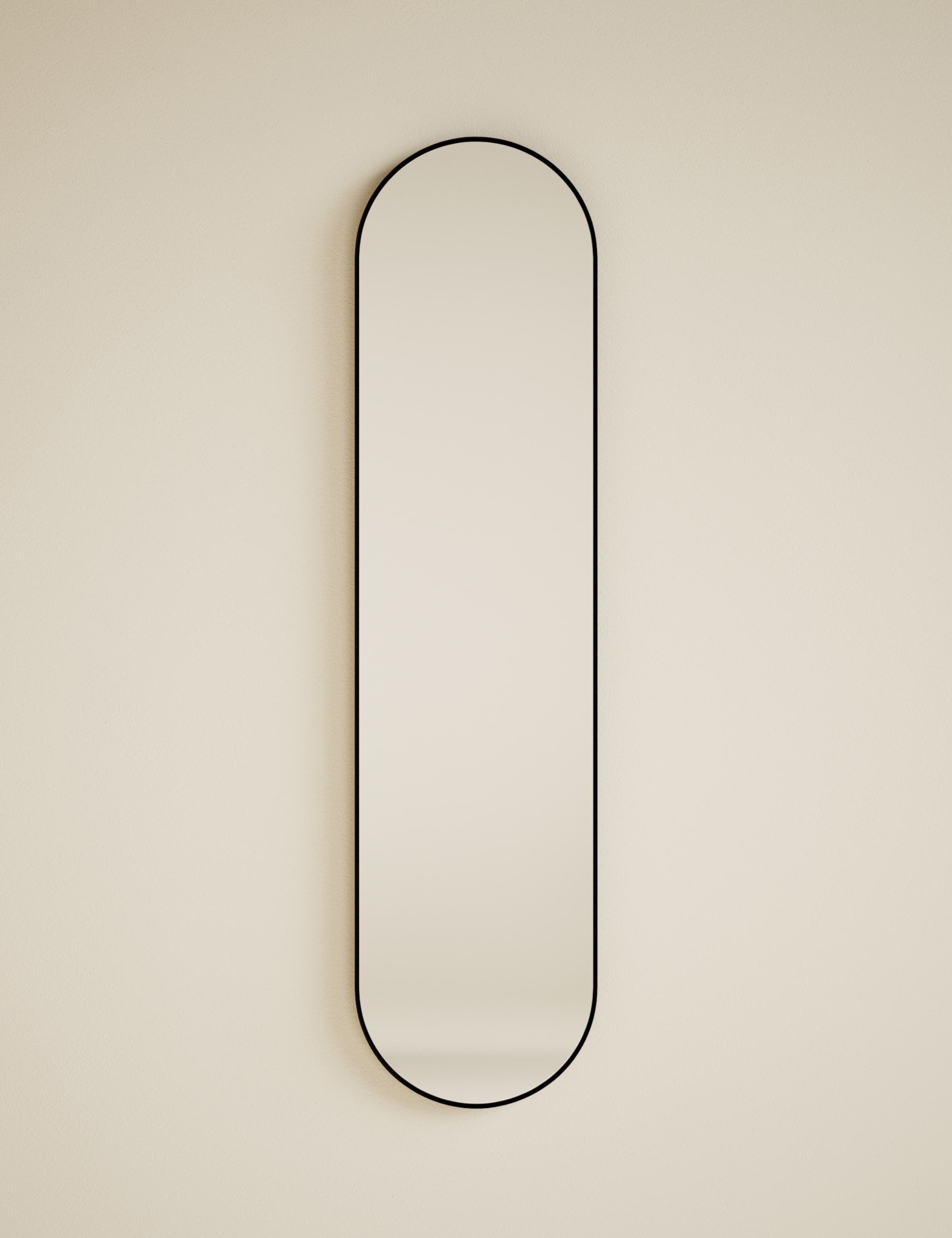 Milan Pill Shape Wall Mirror 2 of 6