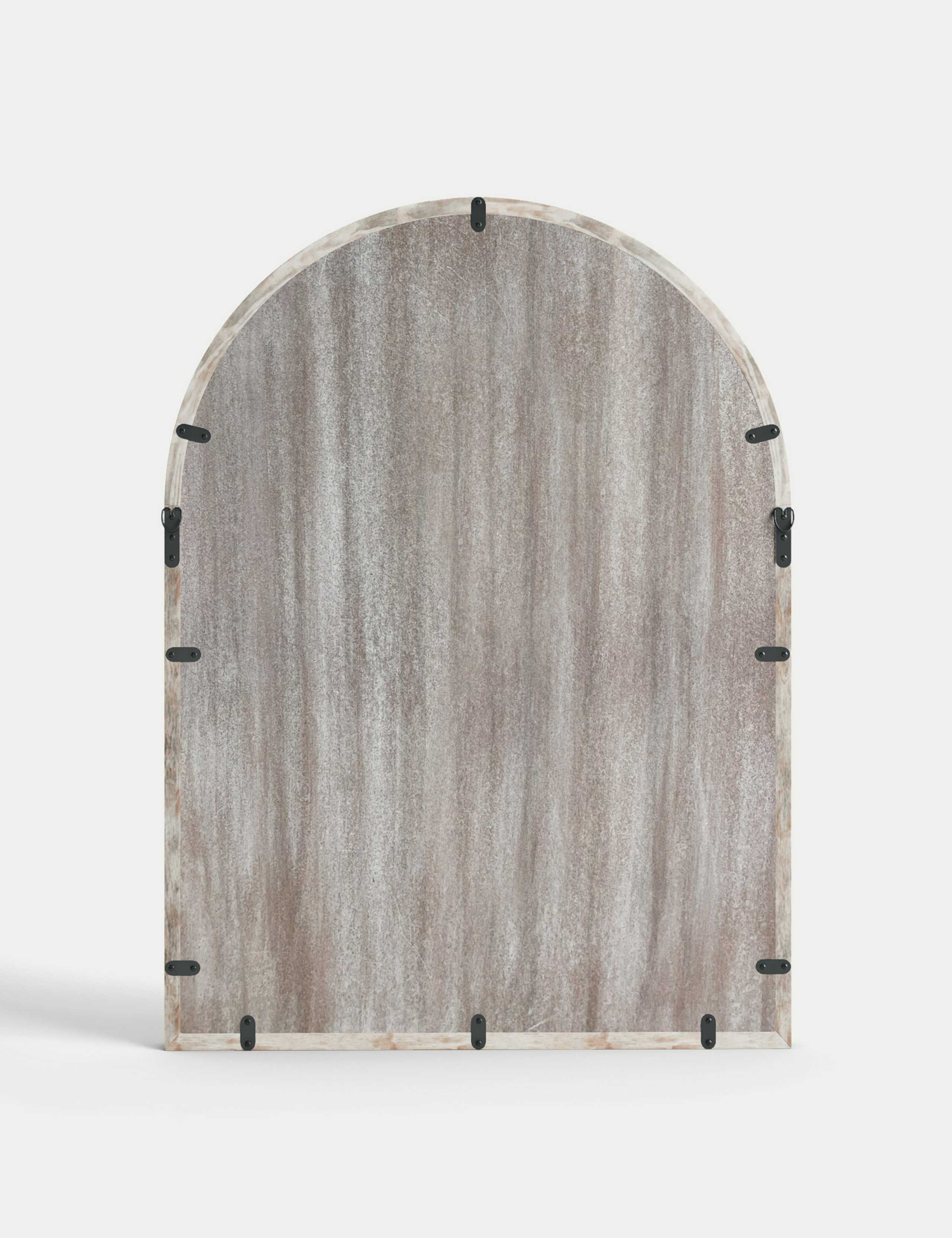Manhattan Wooden Arch Wall Mirror 3 of 3