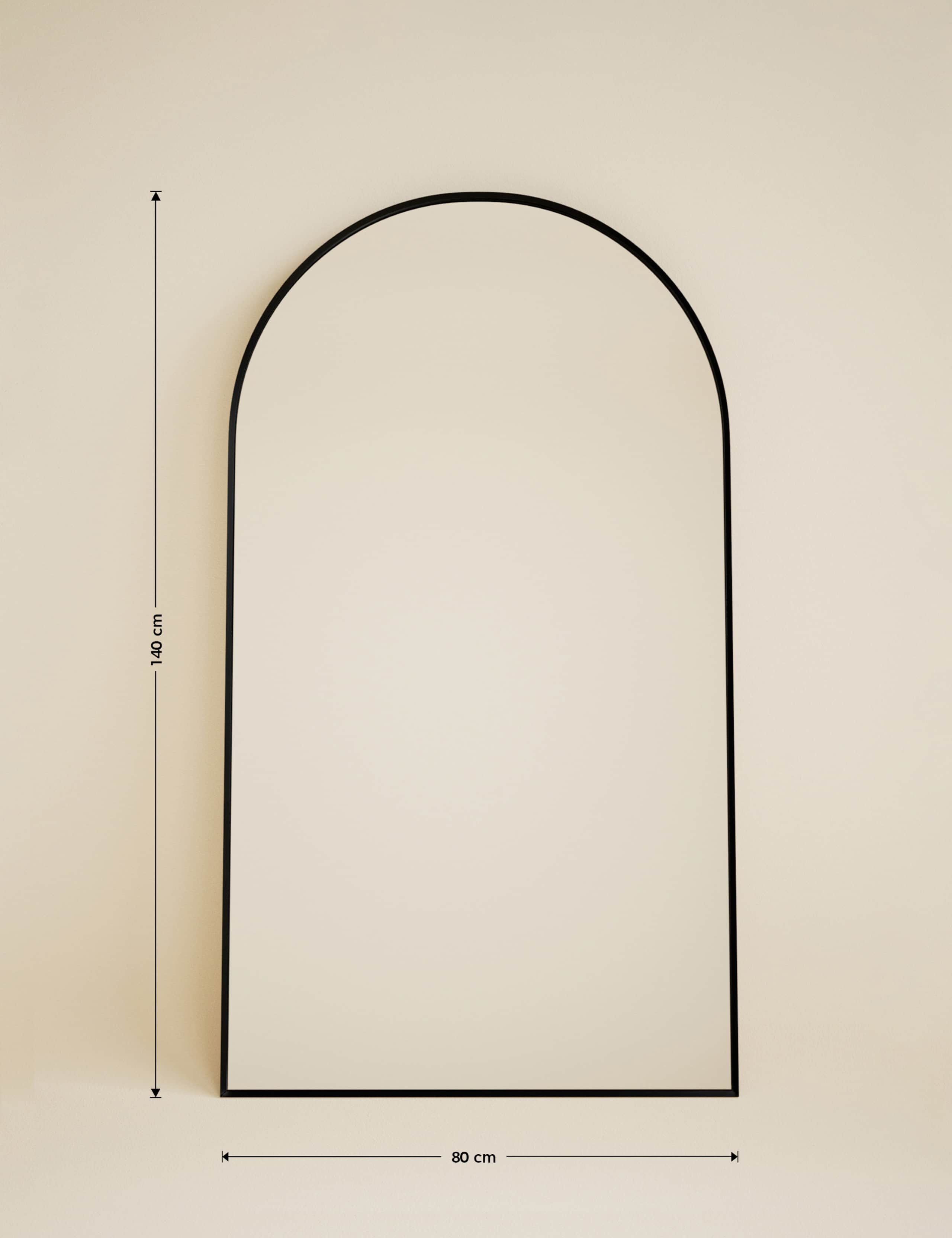 Metal Arch Free Standing Mirror 6 of 6