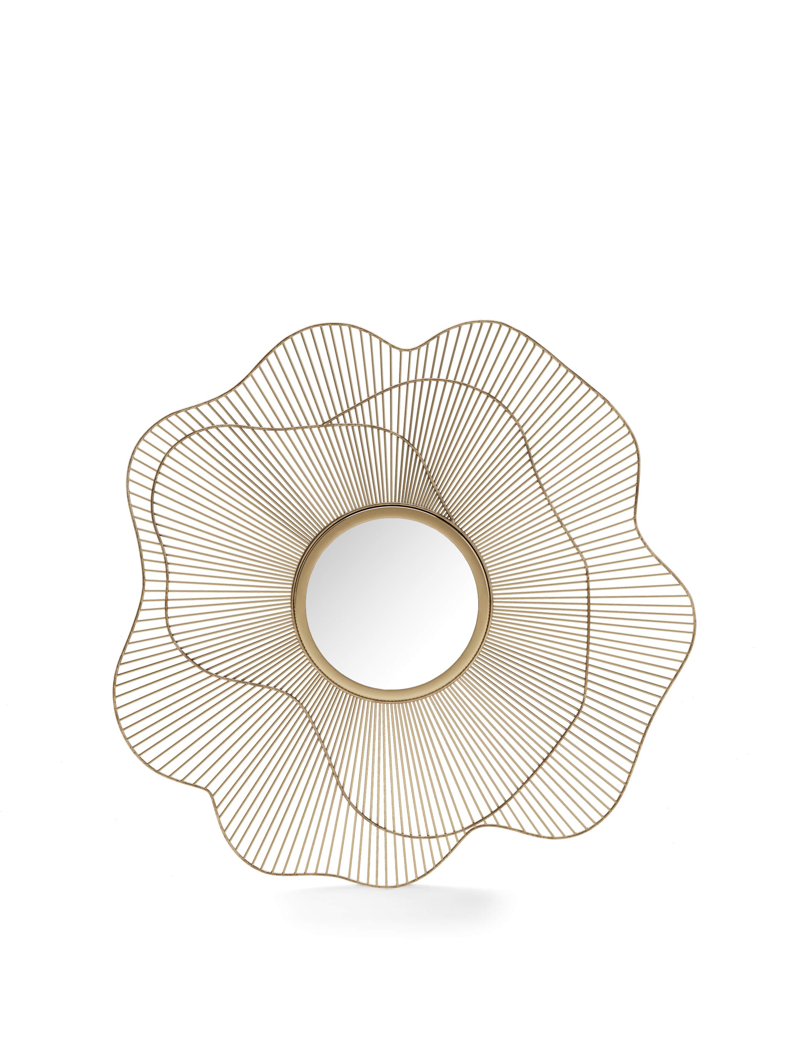 Clarice Round Wall Mirror 2 of 4