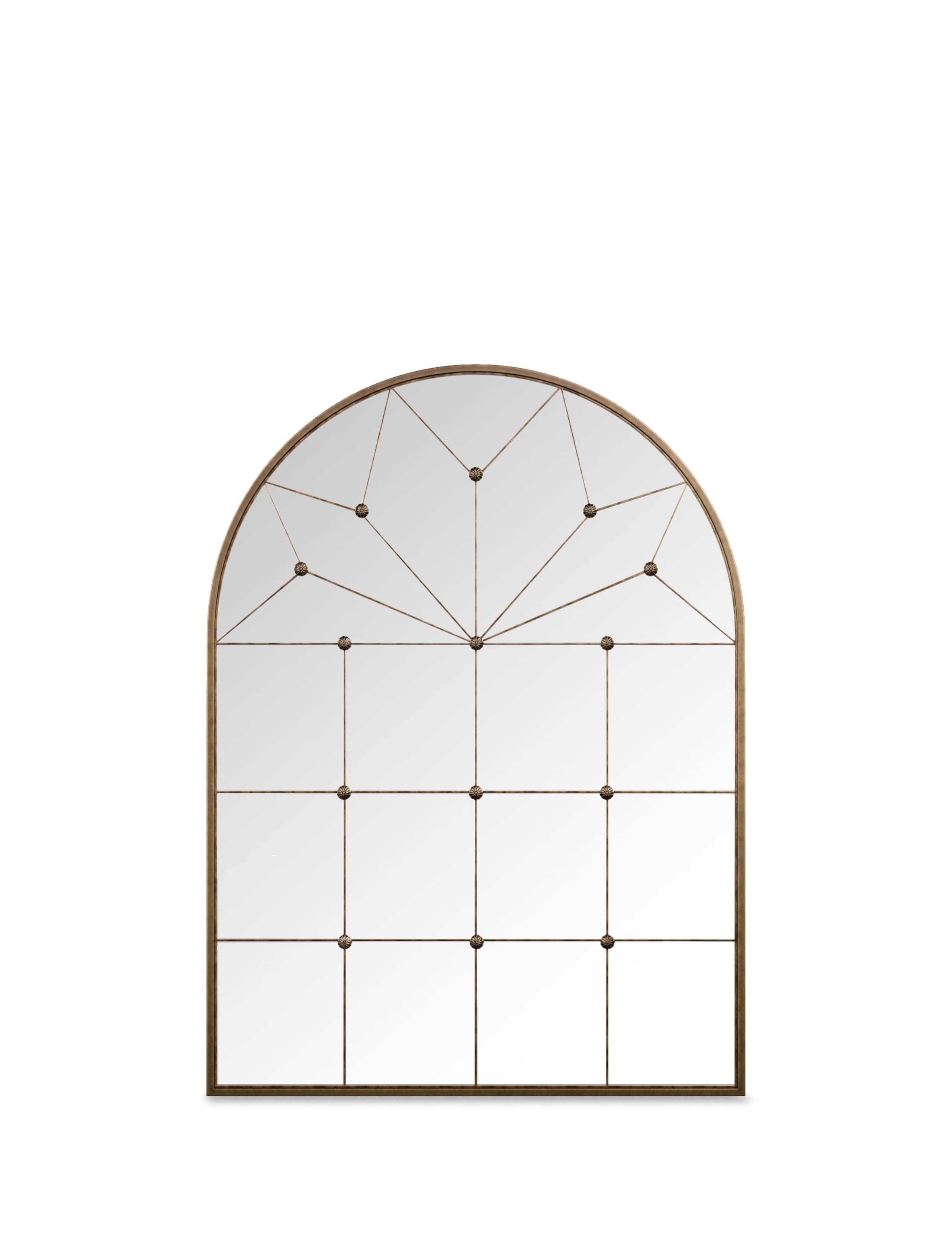 Metal Medium Arch Wall Mirror 2 of 4