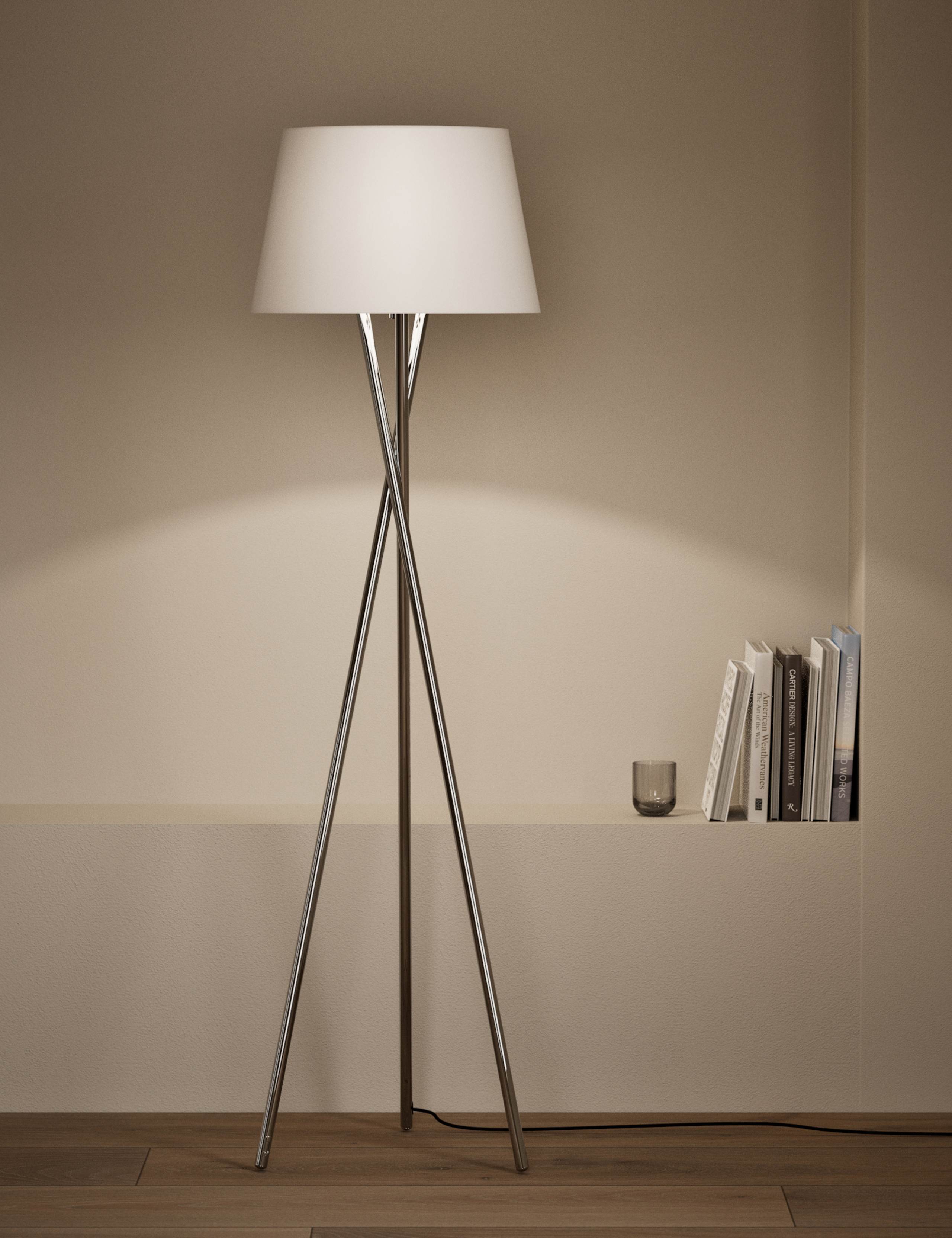 Alexa Tripod Floor Lamp 2 of 5