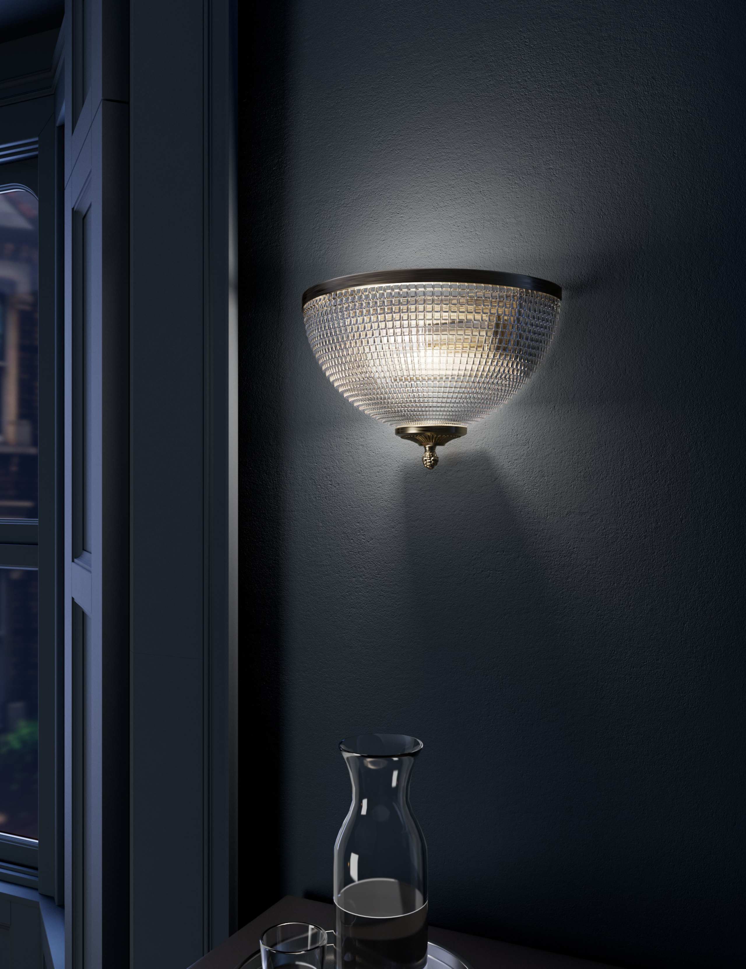 Eliza Glass Wall Light 2 of 5