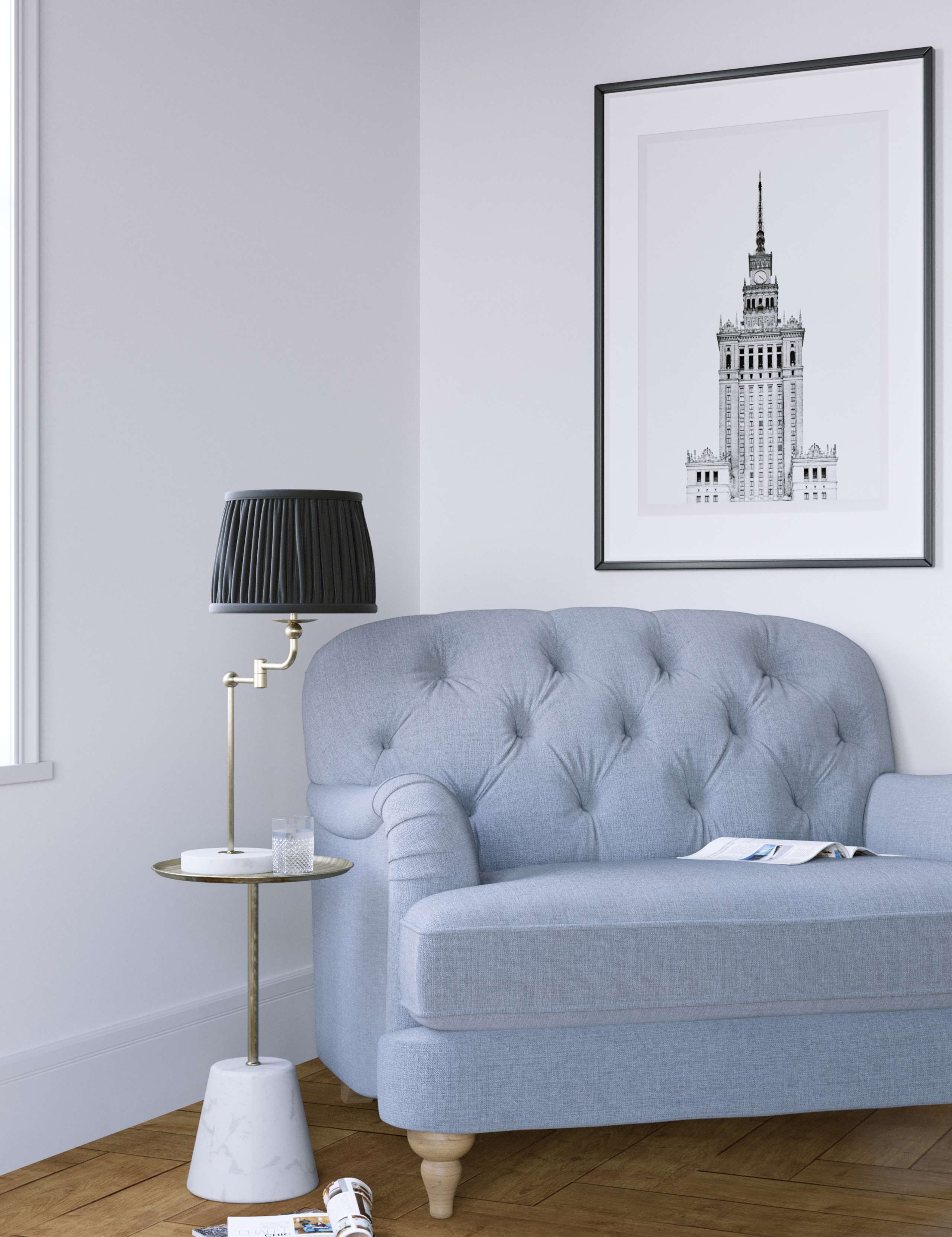 Maulden Swing Arm Table Lamp 3 of 5