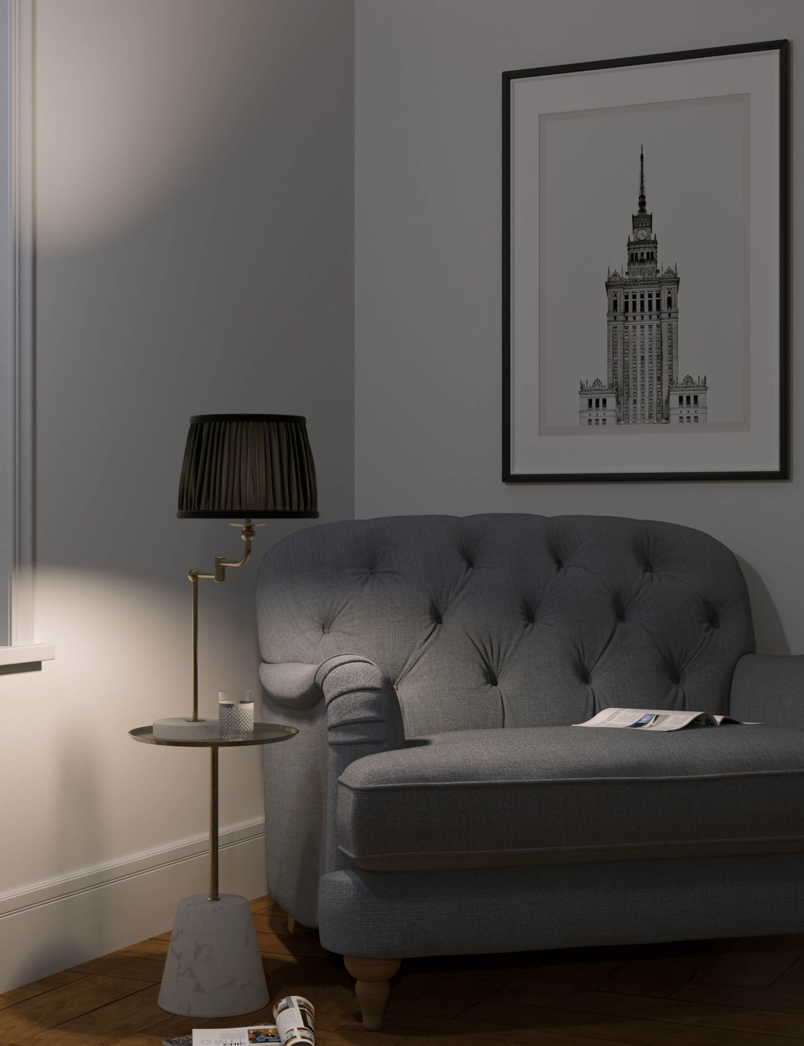 Maulden Swing Arm Table Lamp 2 of 5