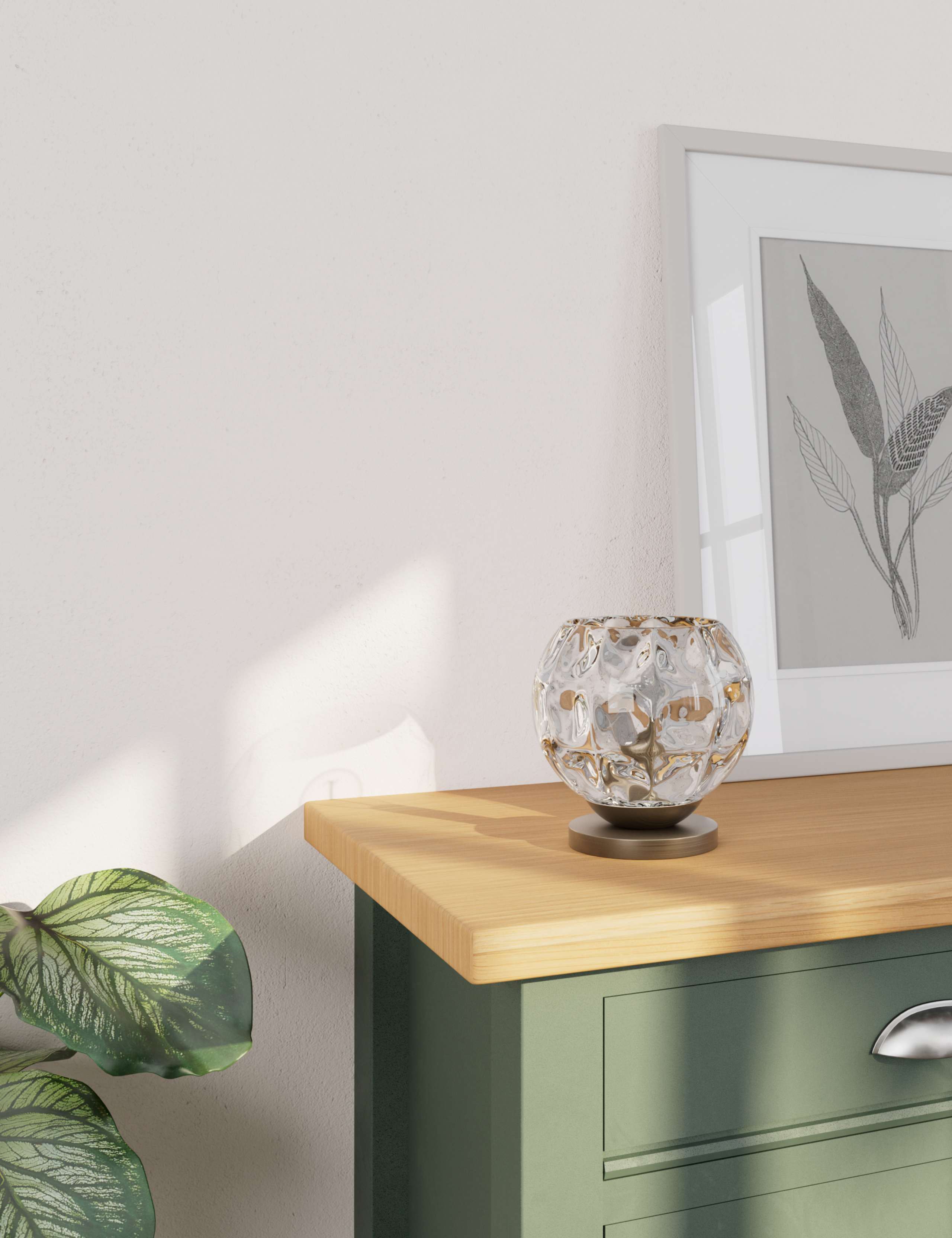 Aubree Glass Table Lamp 3 of 6