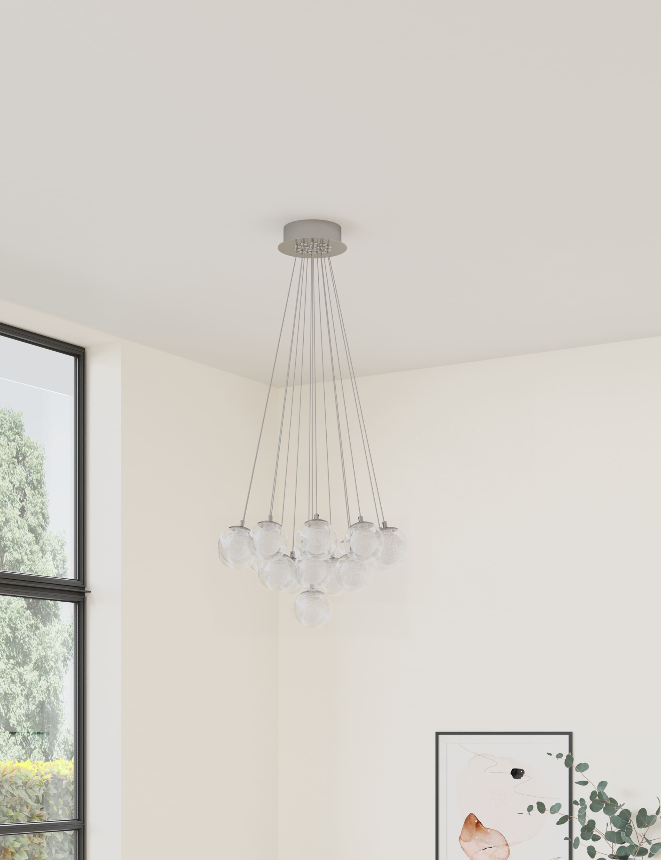 Luna LED Cluster Pendant Light 3 of 8