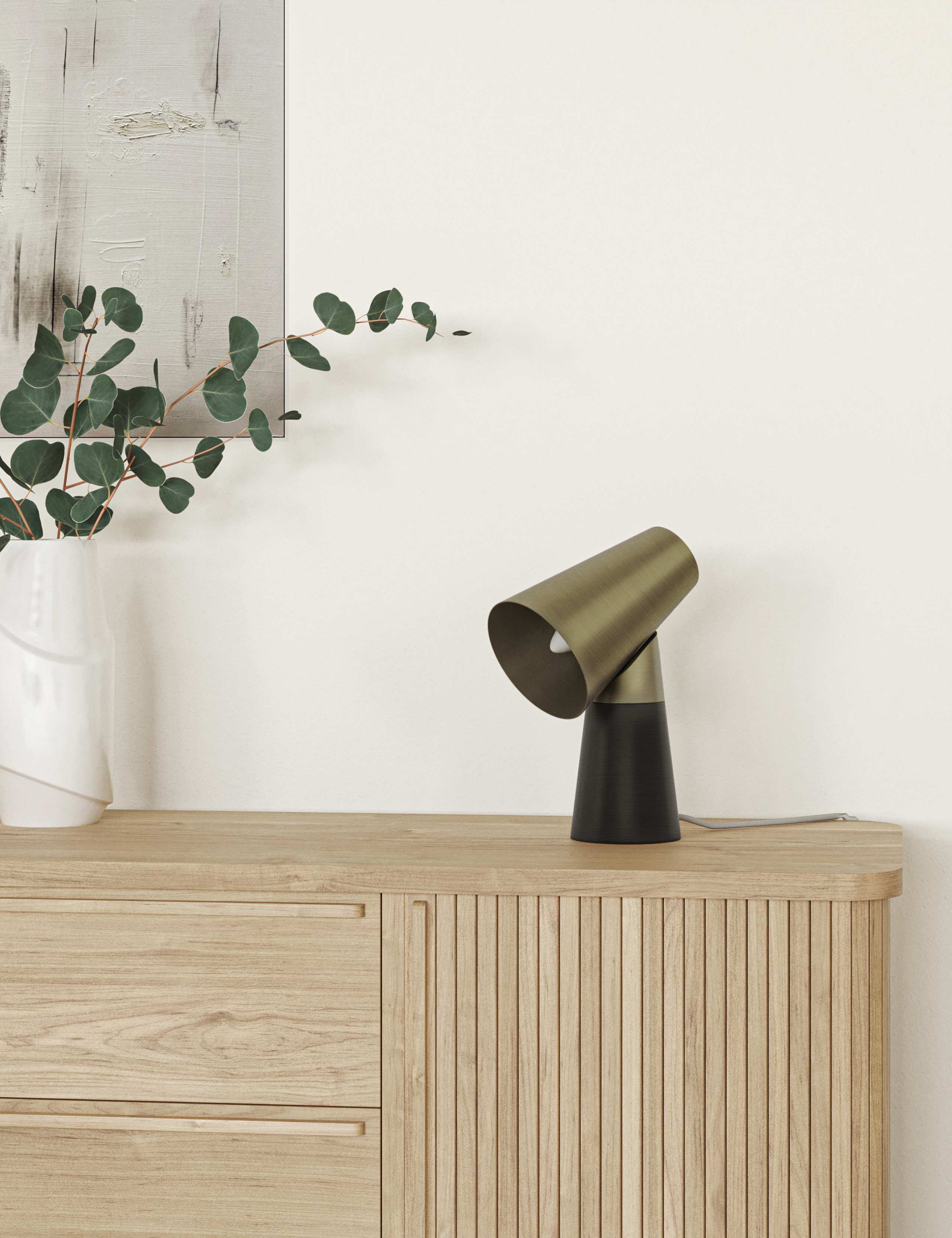 Conical Shade Table Lamp 3 of 4