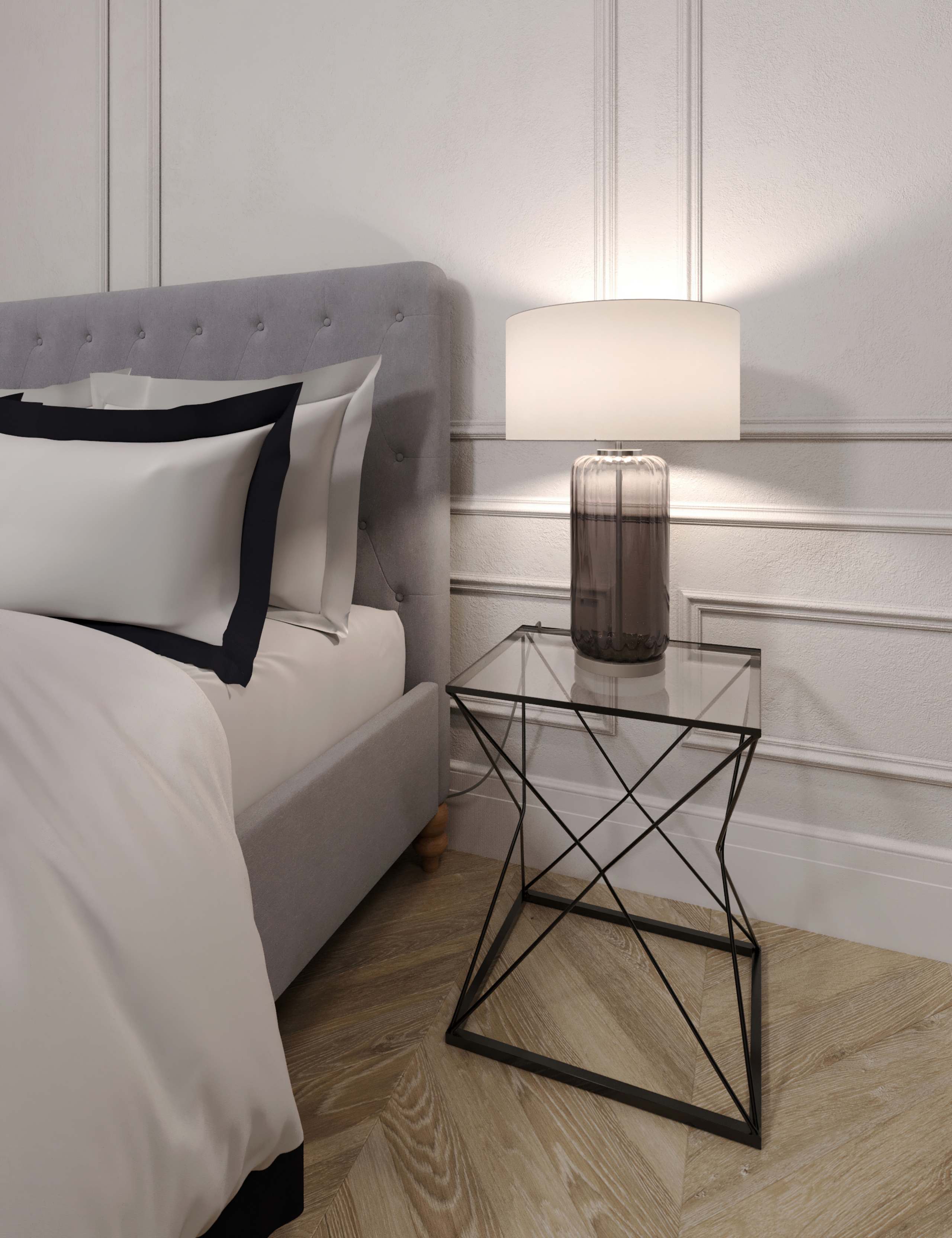 Metallic Ombre Large Table Lamp 2 of 3