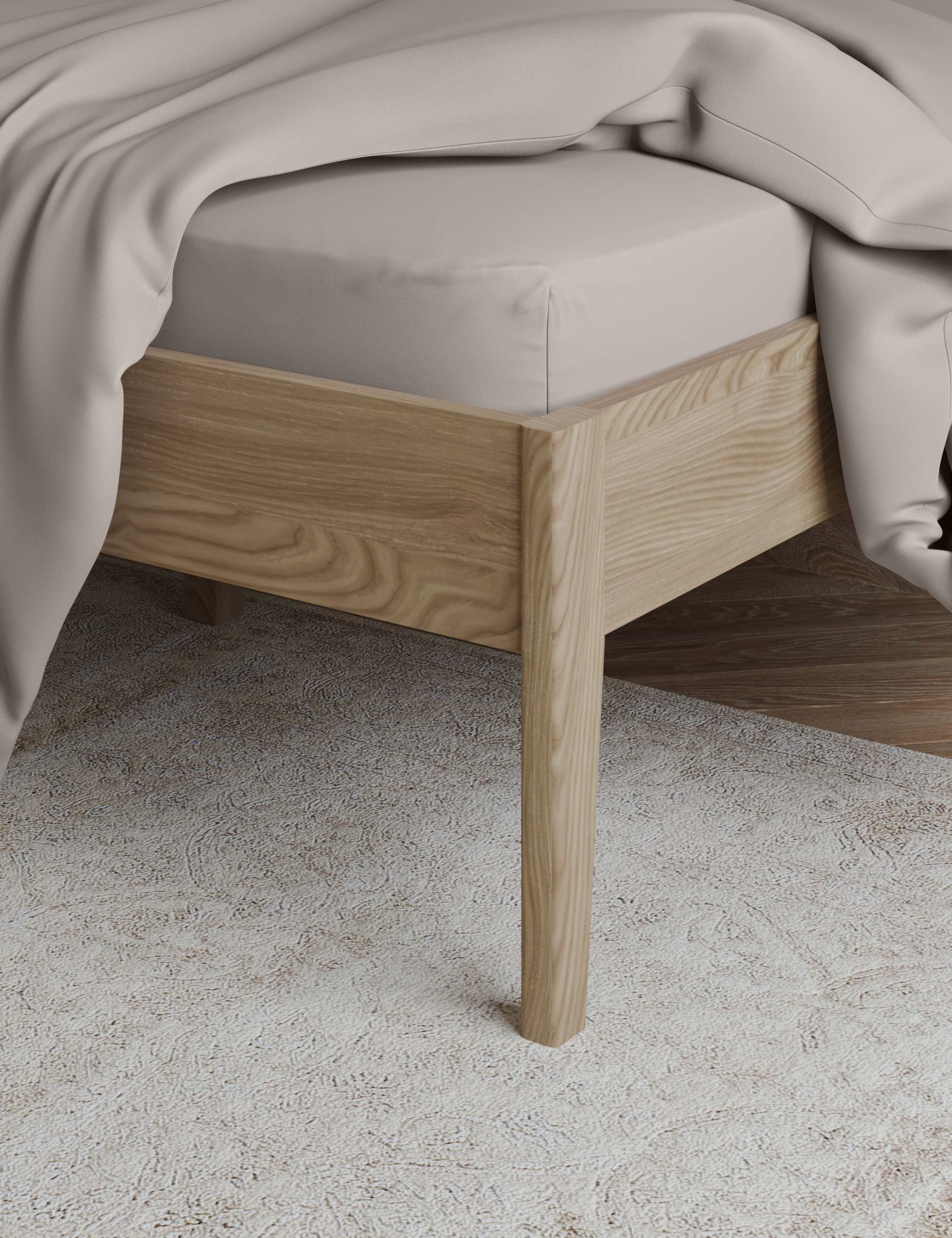 Egyptian Cotton 230 Thread Count Fitted Sheet 2 of 3