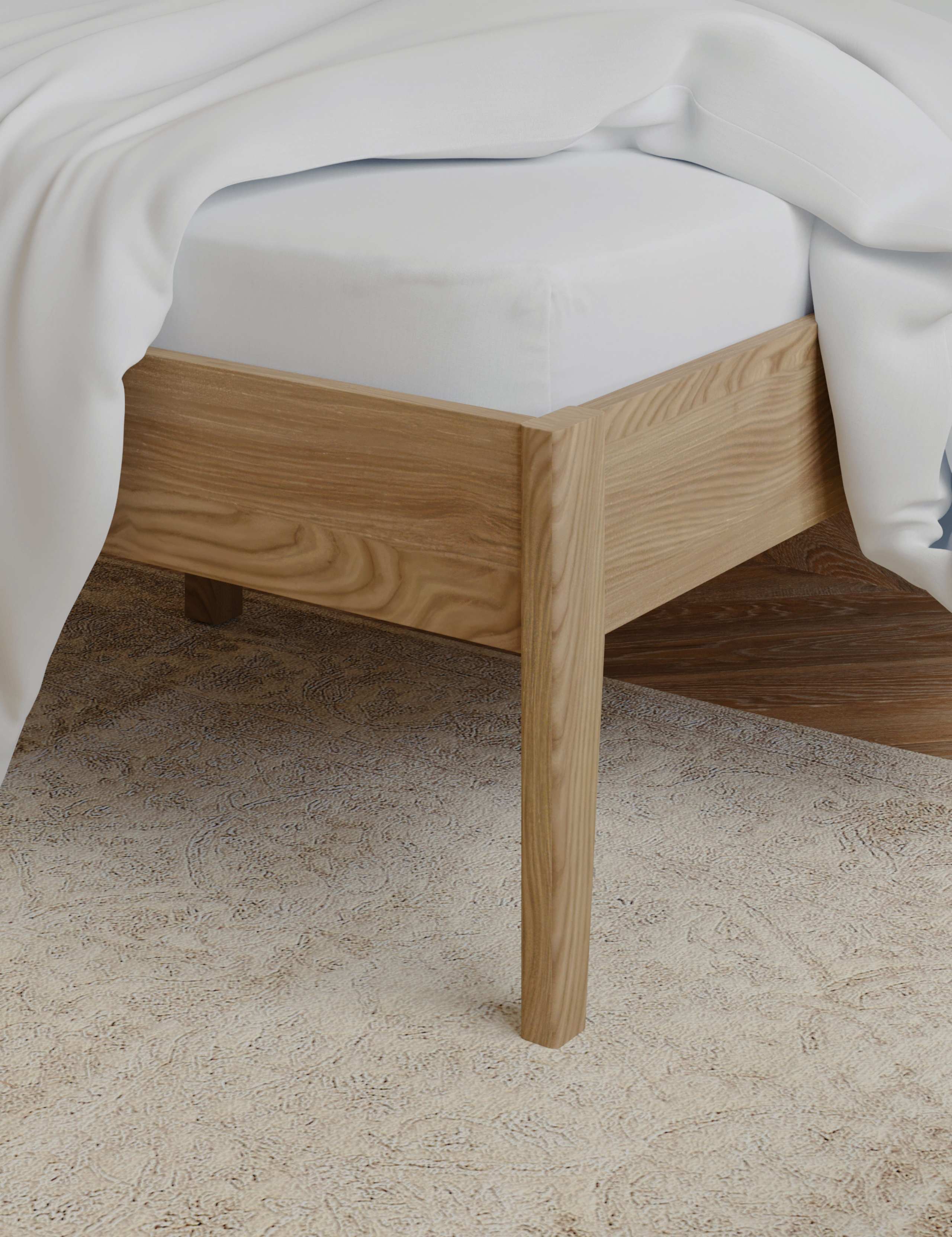 Egyptian Cotton 230 Thread Count Fitted Sheet 2 of 3