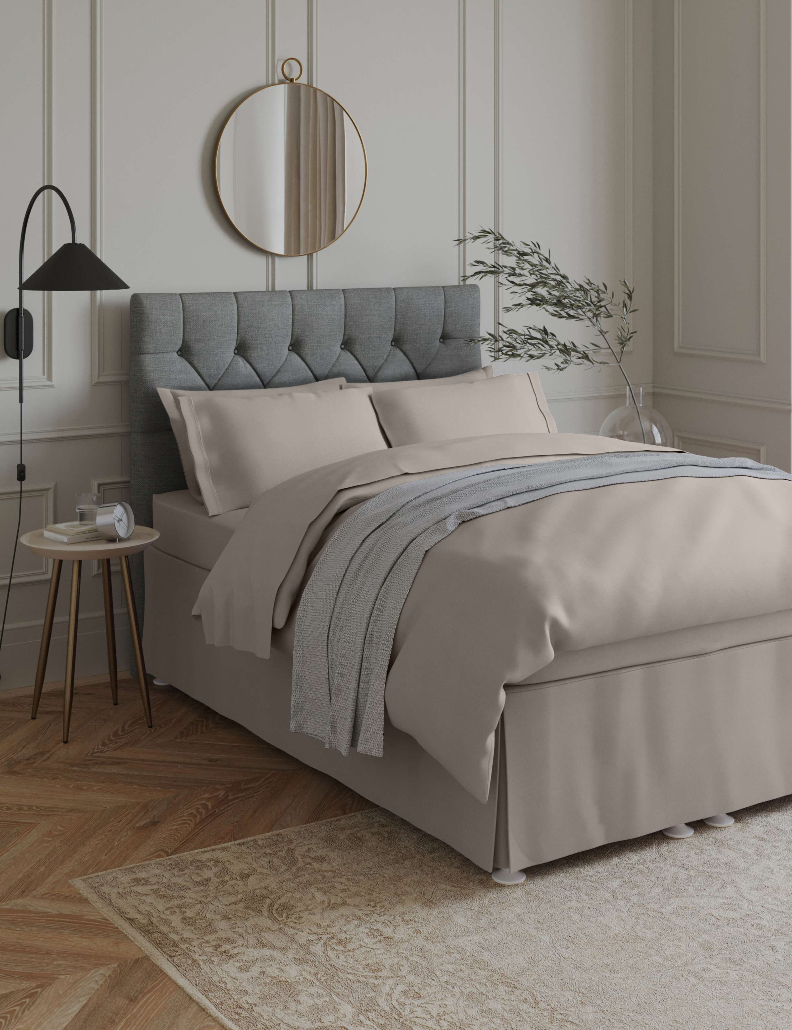 Egyptian Cotton 230 Thread Count Base Valance Sheet 2 of 2