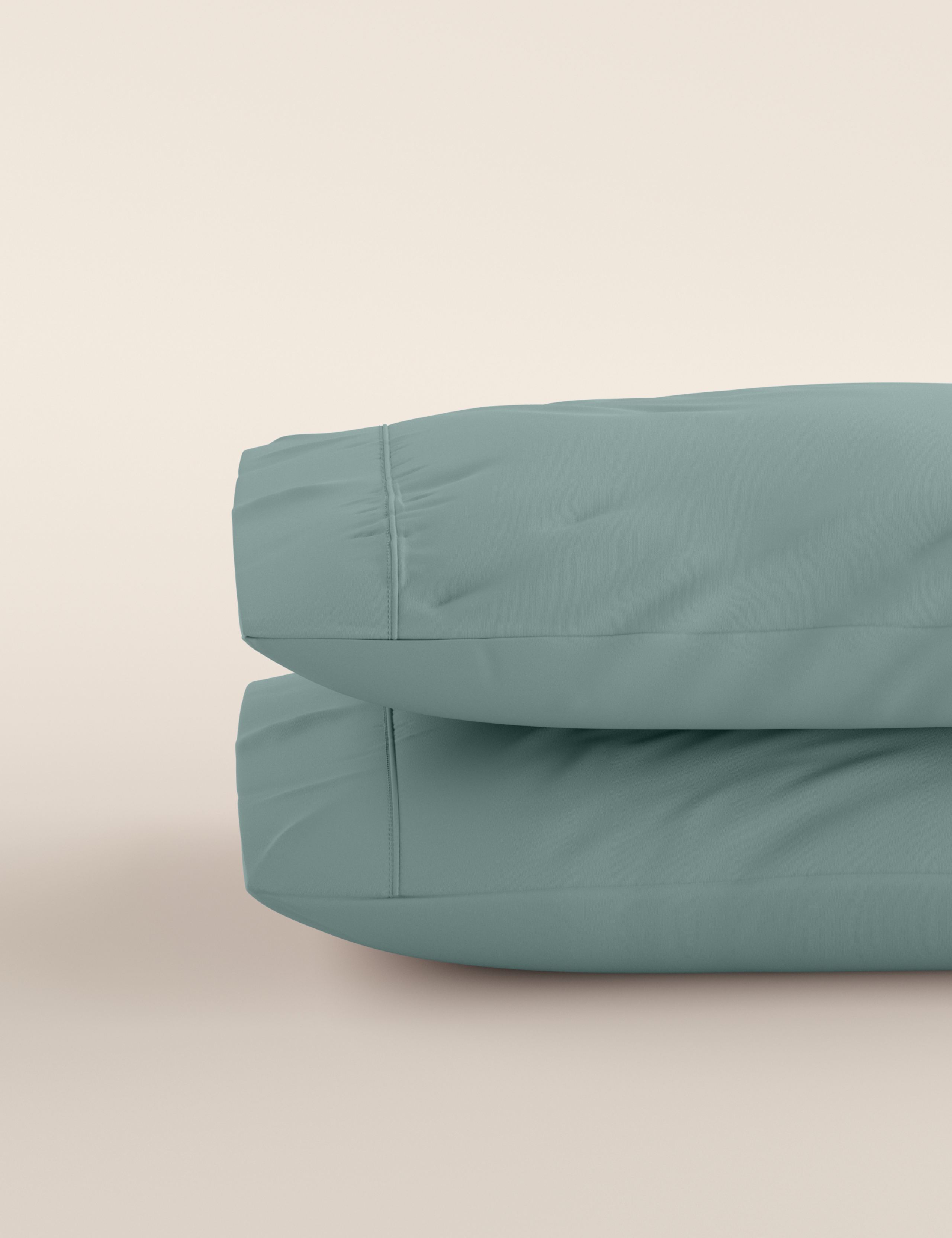 2pk Egyptian Cotton 230 Thread Count Pillowcases 2 of 2