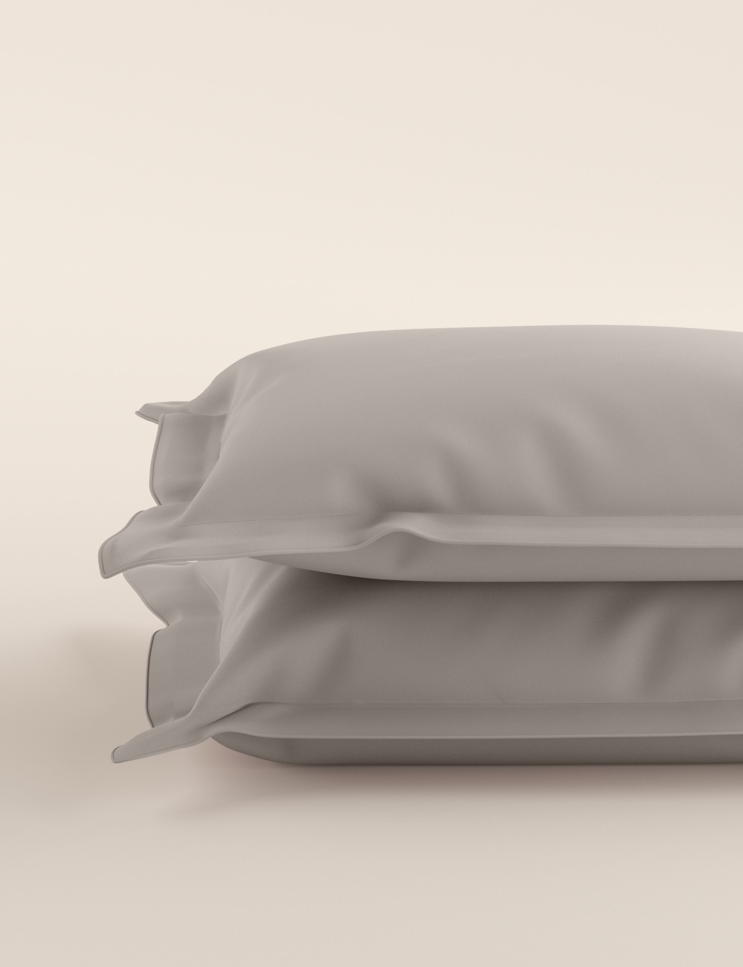 2pk Egyptian Cotton 230 Thread Count Oxford Pillowcases 2 of 2
