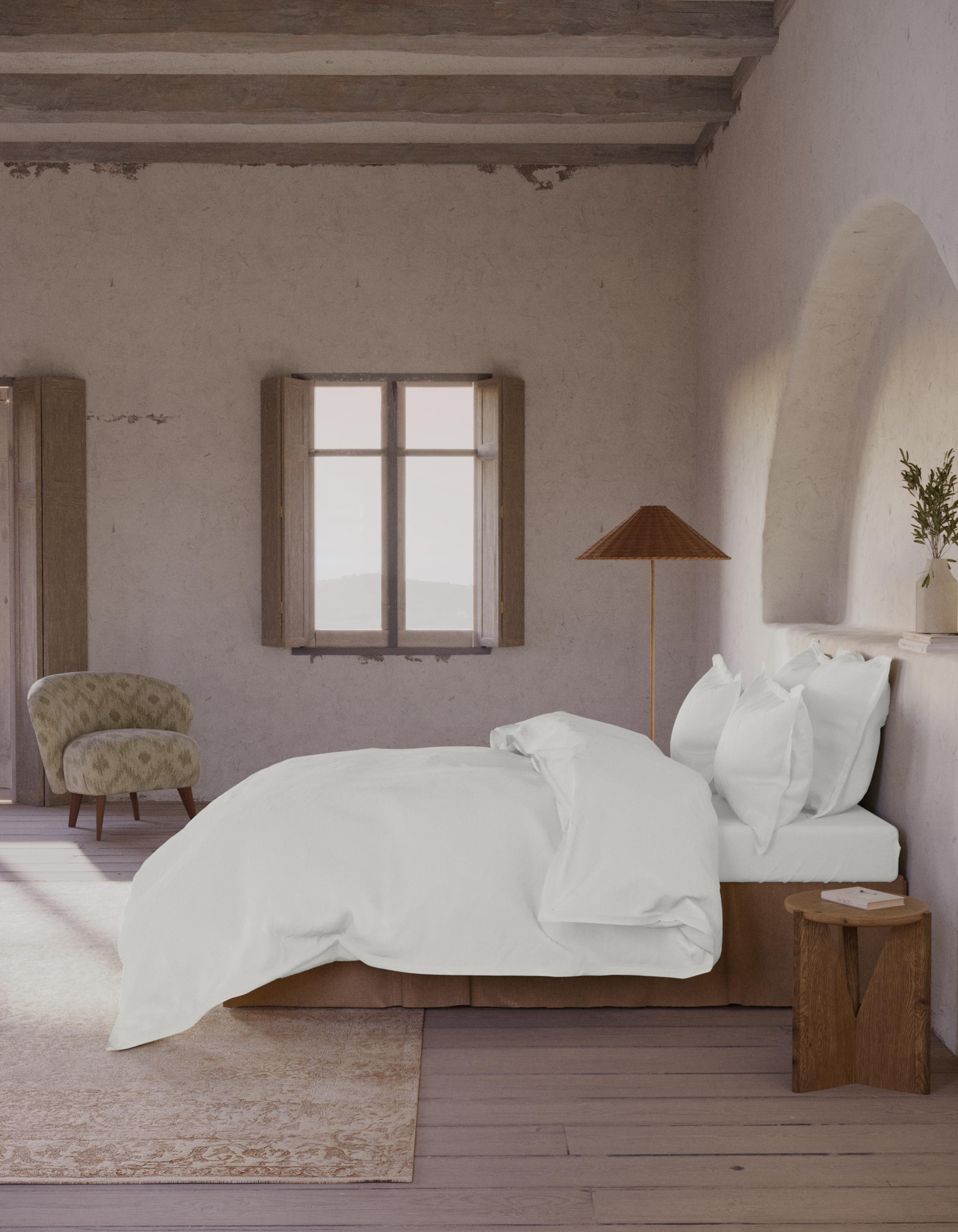 2pk Washed Cotton Square Pillowcases 3 of 3
