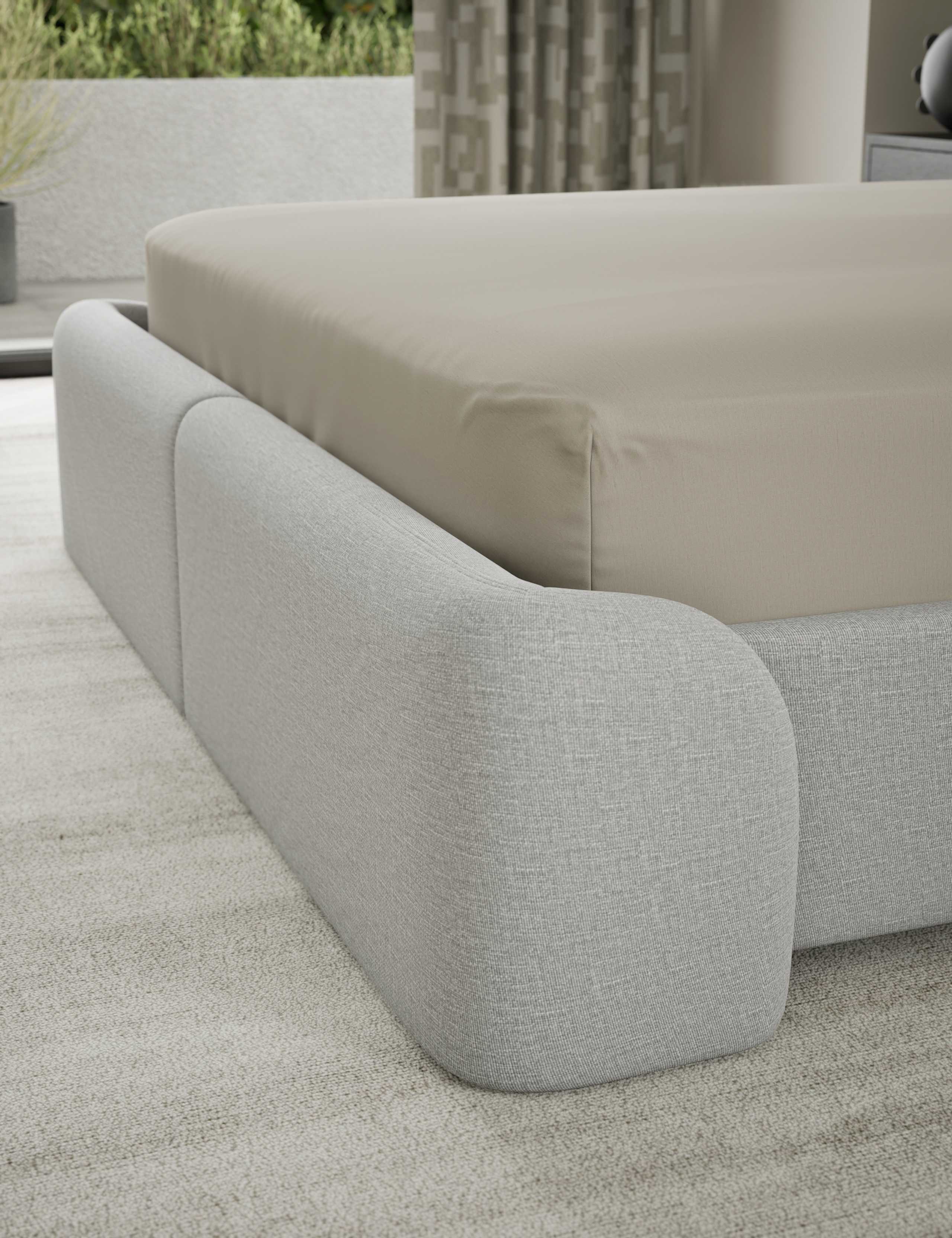500TC Cotton Sateen Deep Fitted Sheet 3 of 3