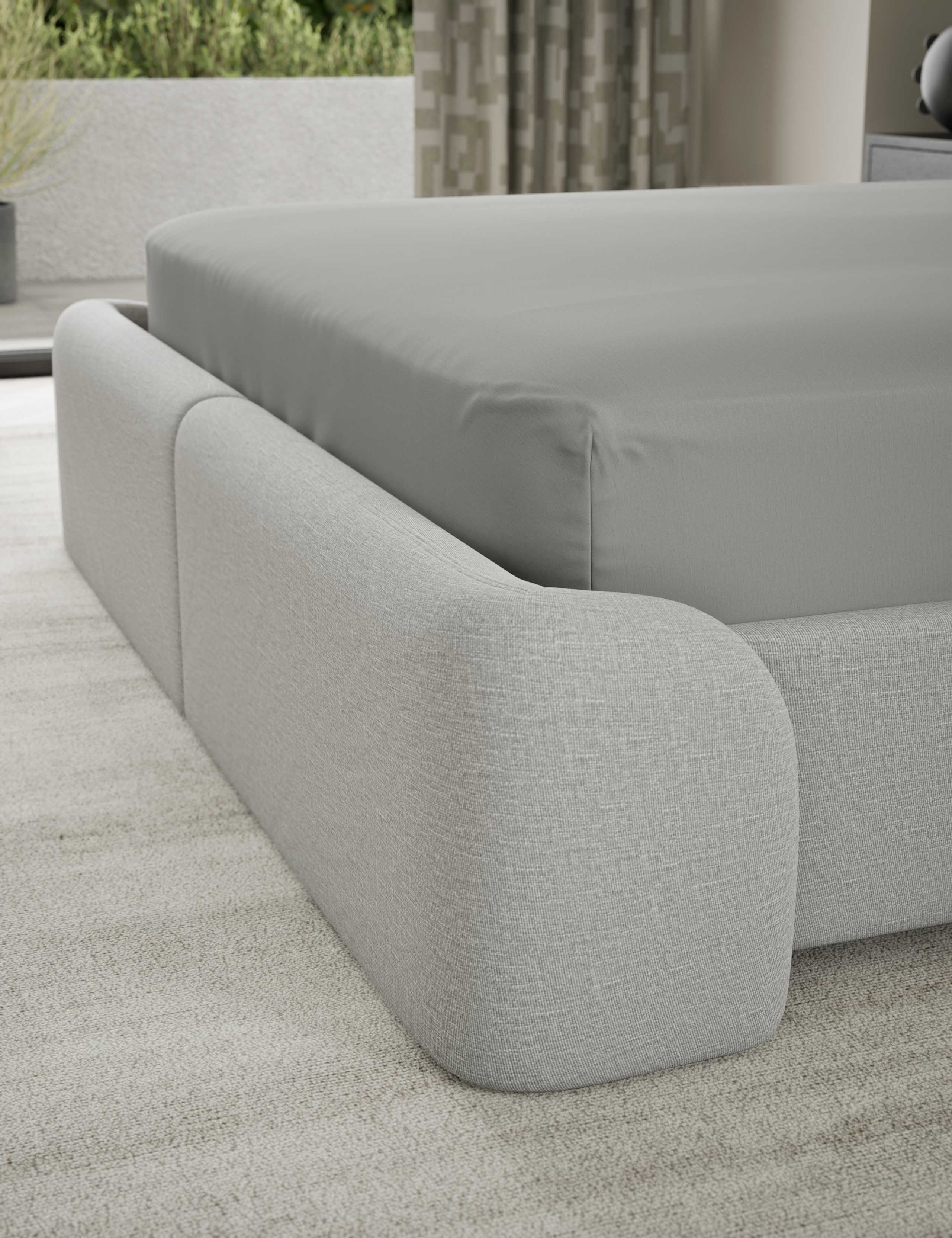 500TC Cotton Sateen Deep Fitted Sheet 3 of 3