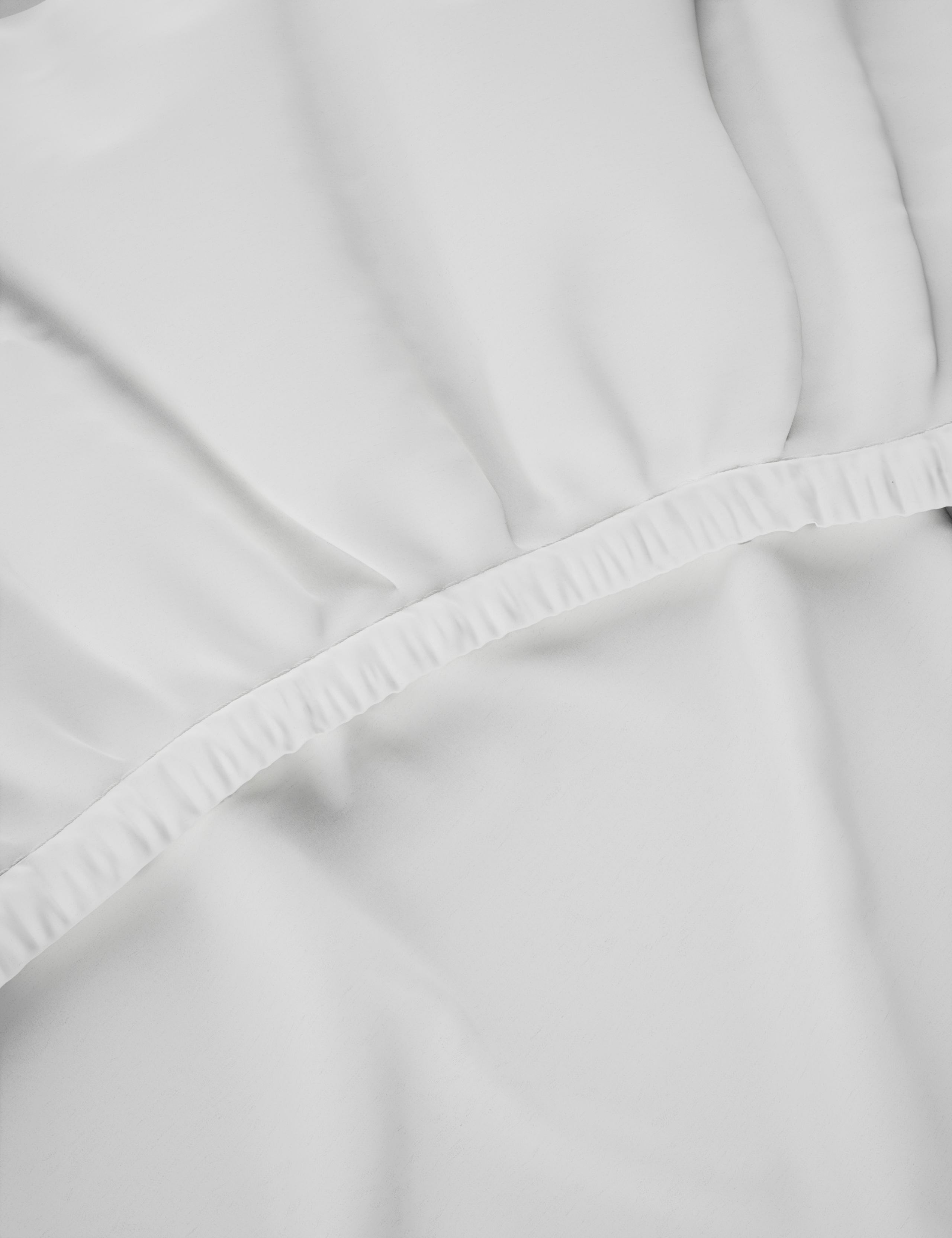 500TC Cotton Sateen Deep Fitted Sheet 2 of 3