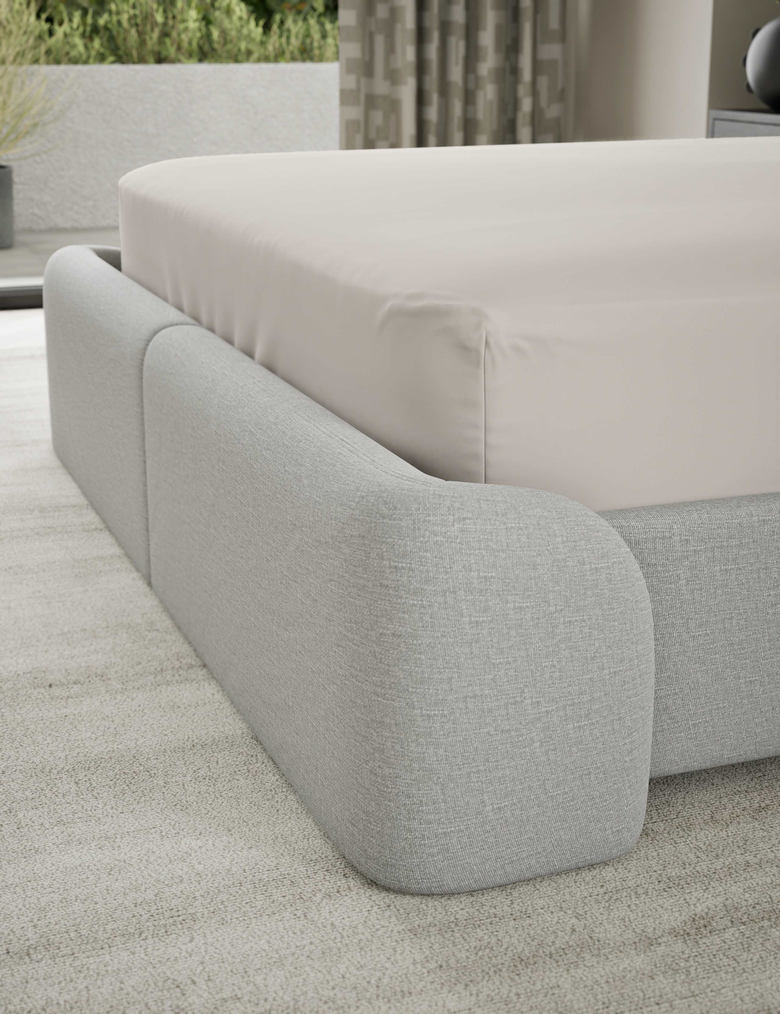 500TC Cotton Sateen Extra Deep Fitted Sheet 3 of 3