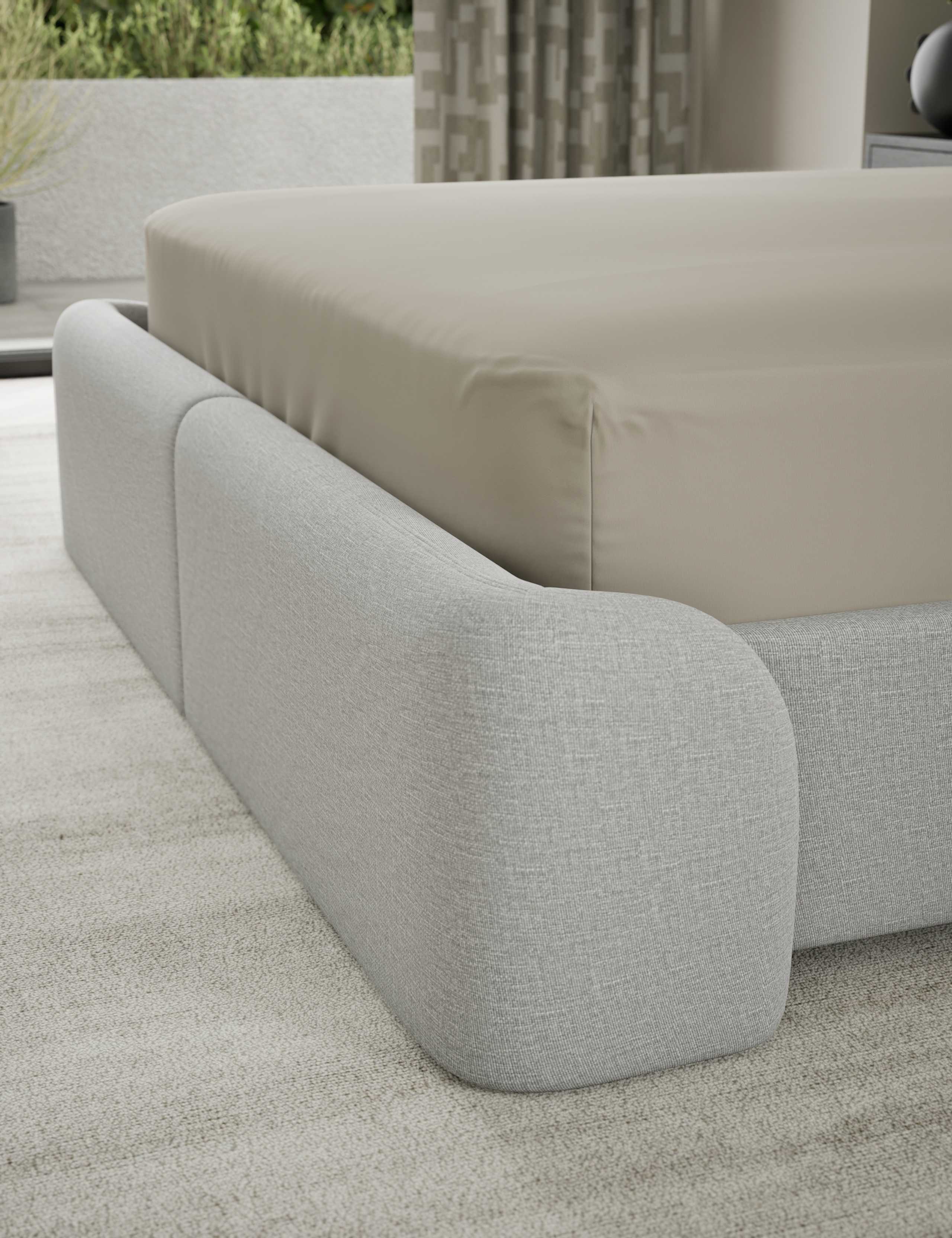 500TC Cotton Sateen Extra Deep Fitted Sheet 3 of 3