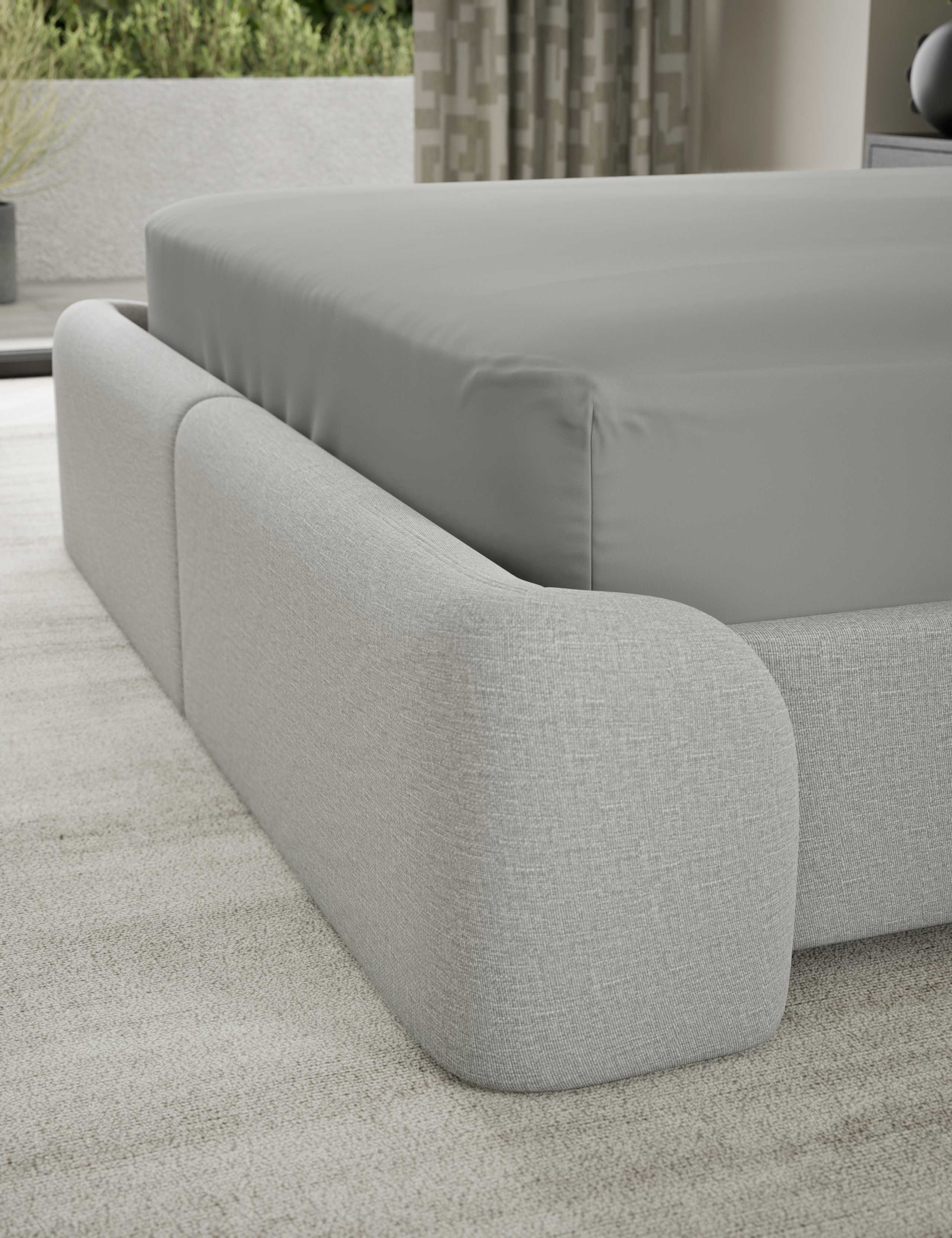 500TC Cotton Sateen Extra Deep Fitted Sheet 3 of 3