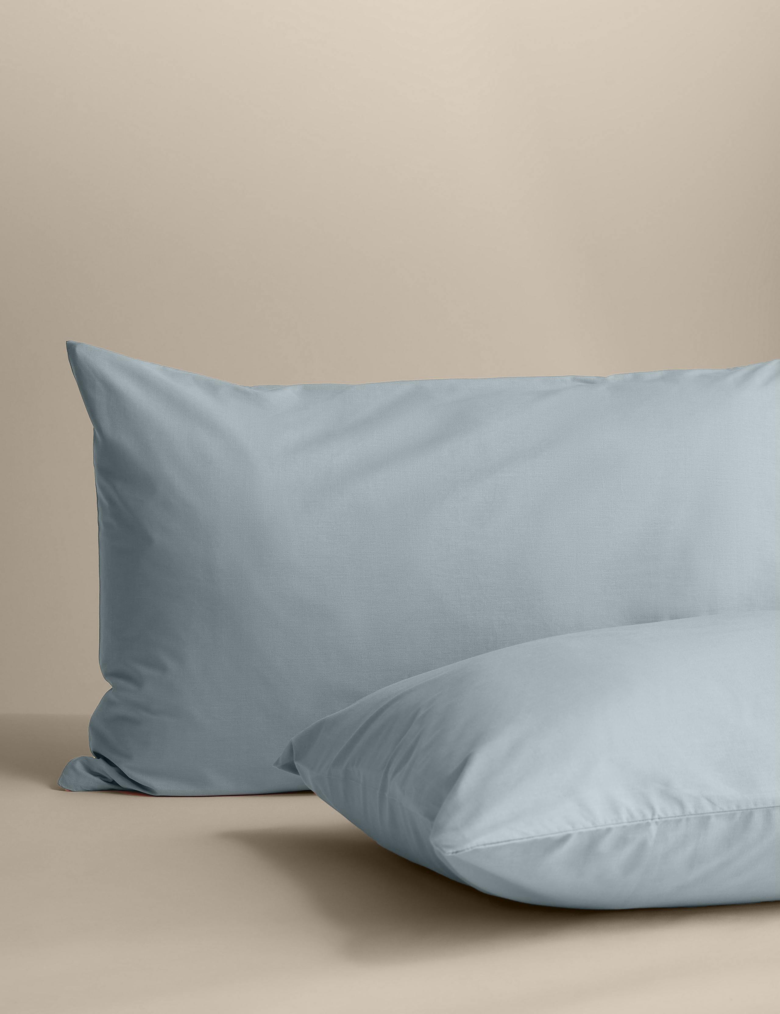 2 Pack Cotton Rich Pillowcases 2 of 3