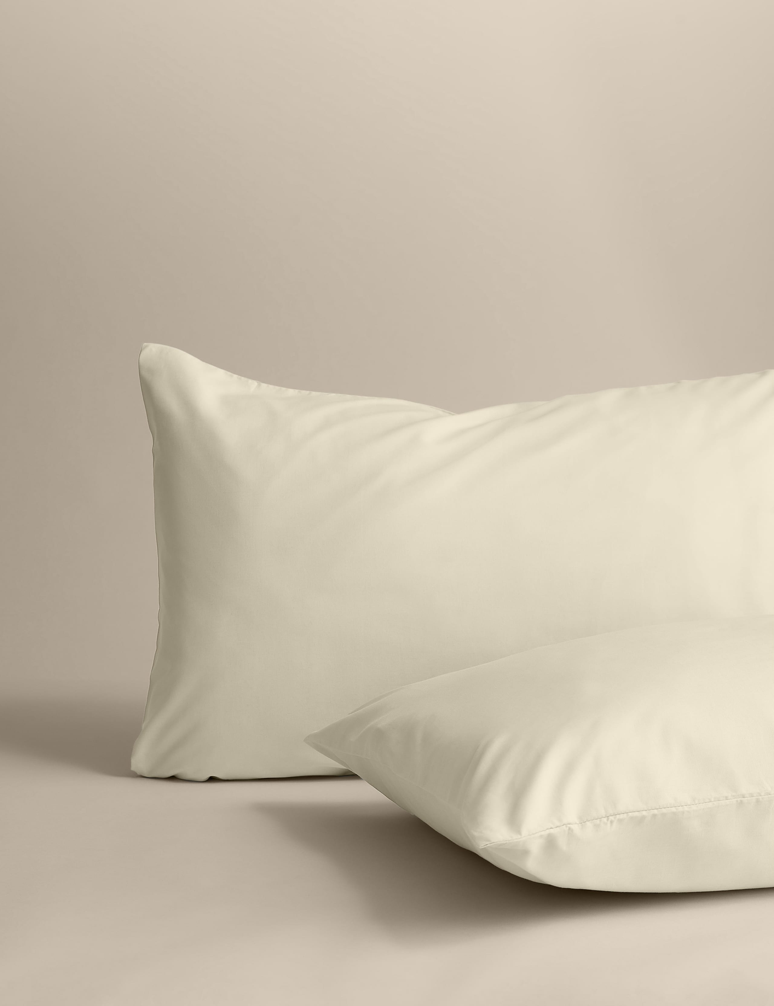 2 Pack Cotton Rich Pillowcases 2 of 3