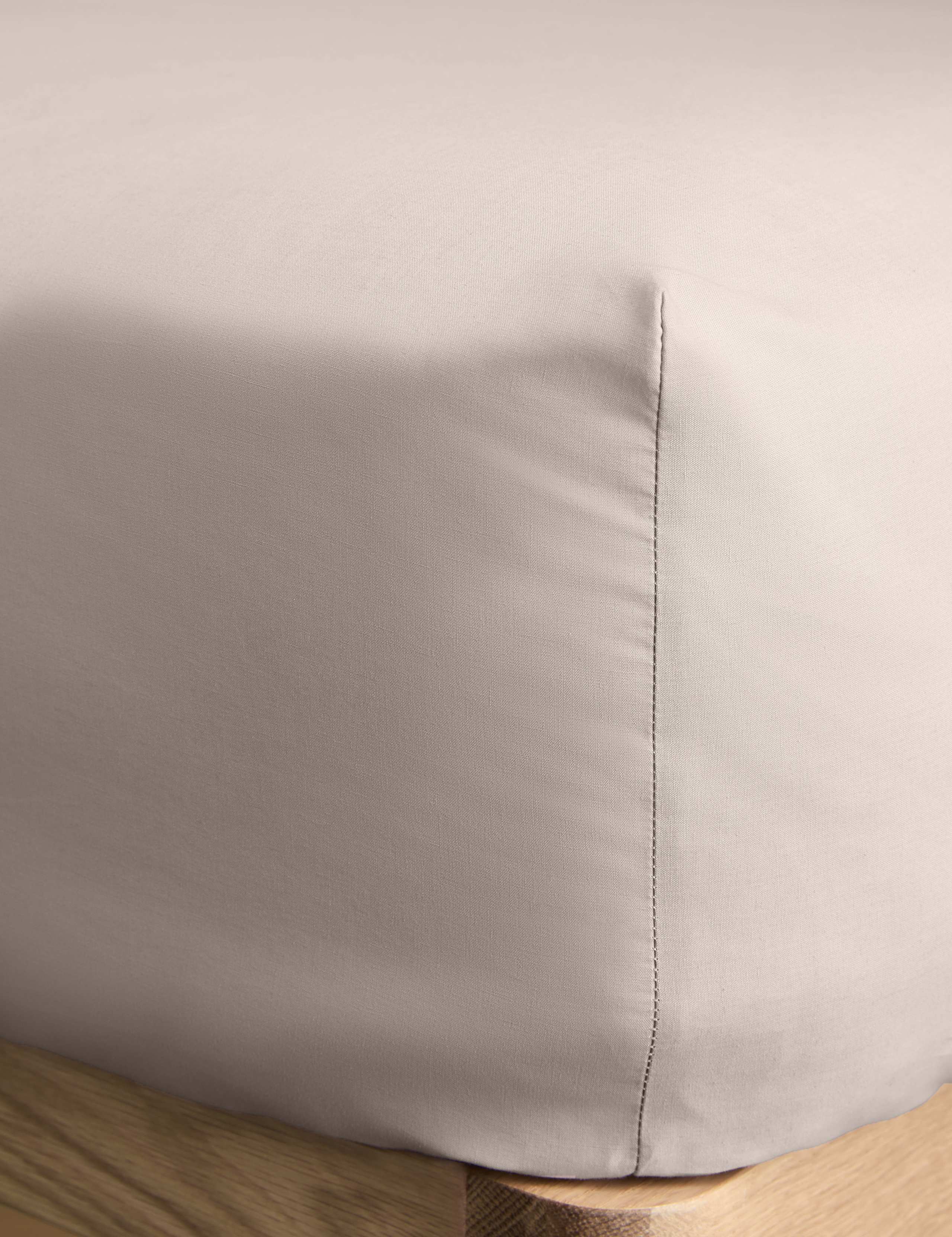 Cotton Rich Extra Deep Fitted Sheet 2 of 3