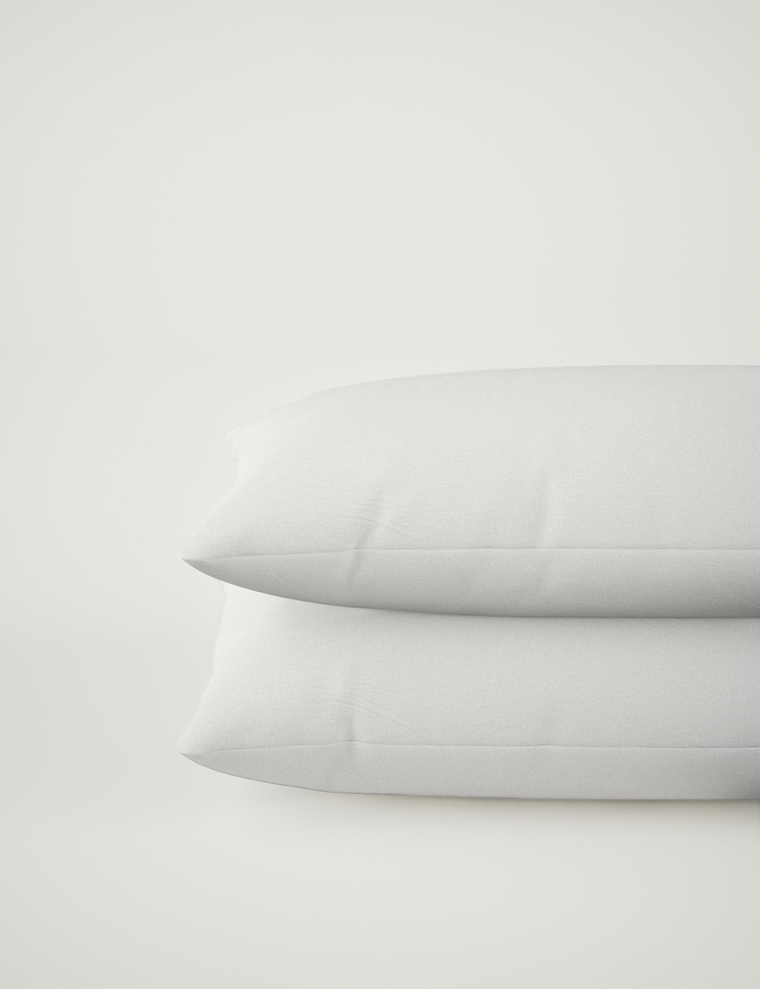 2pk Pure Brushed Cotton Pillowcases 2 of 3