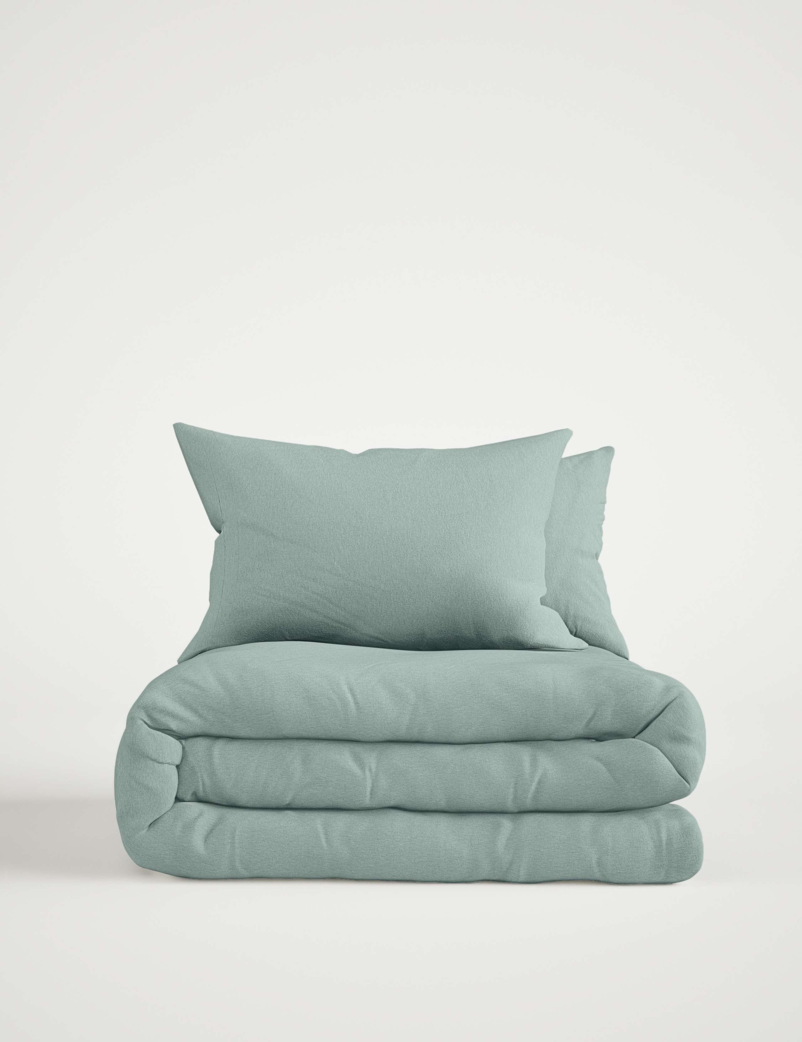 Pure Brushed Cotton Bedding Set 2 of 4