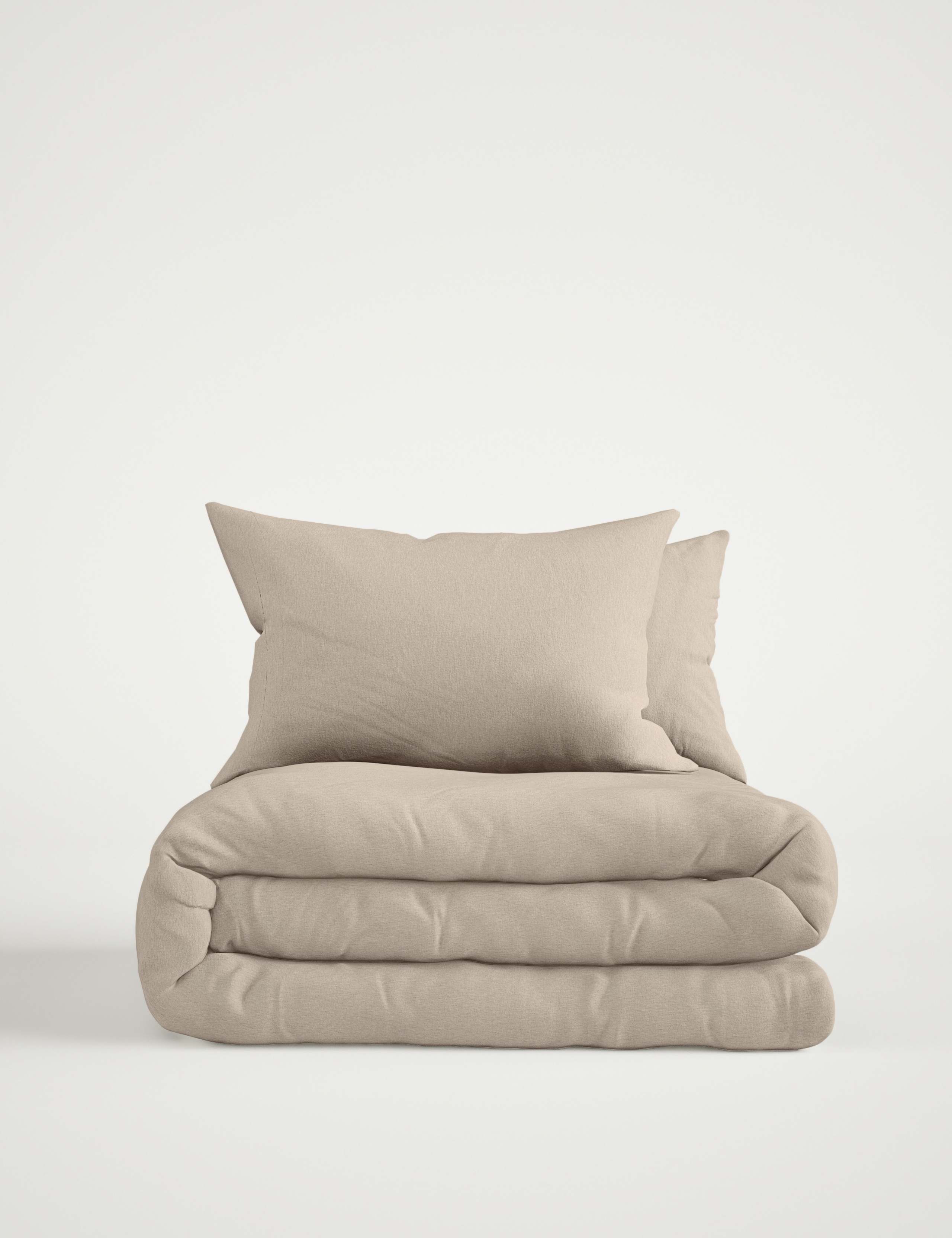 Pure Brushed Cotton Bedding Set 2 of 4