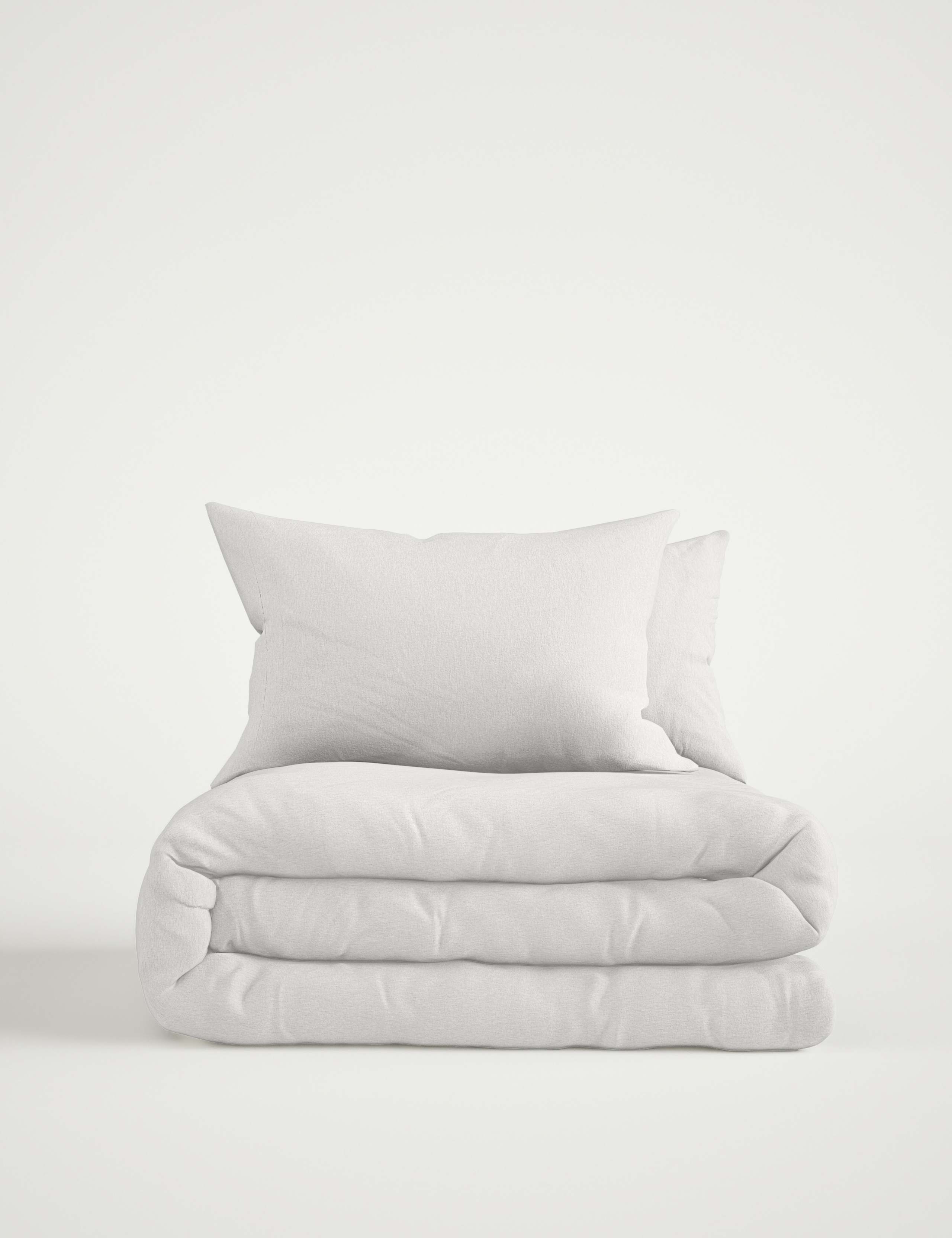 Pure Brushed Cotton Bedding Set 2 of 4