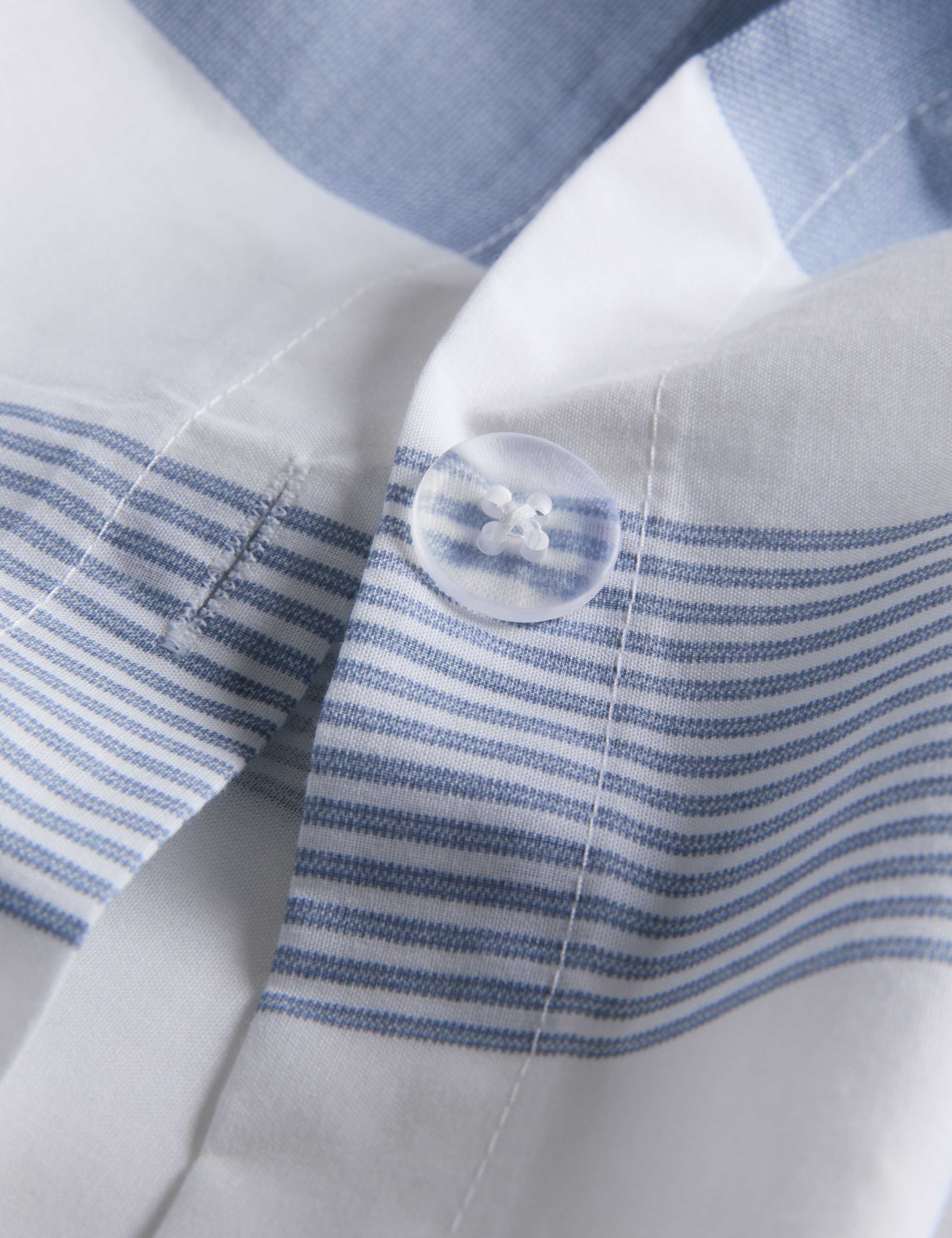 Pure Cotton Hadley Striped Bedding Set 5 of 5