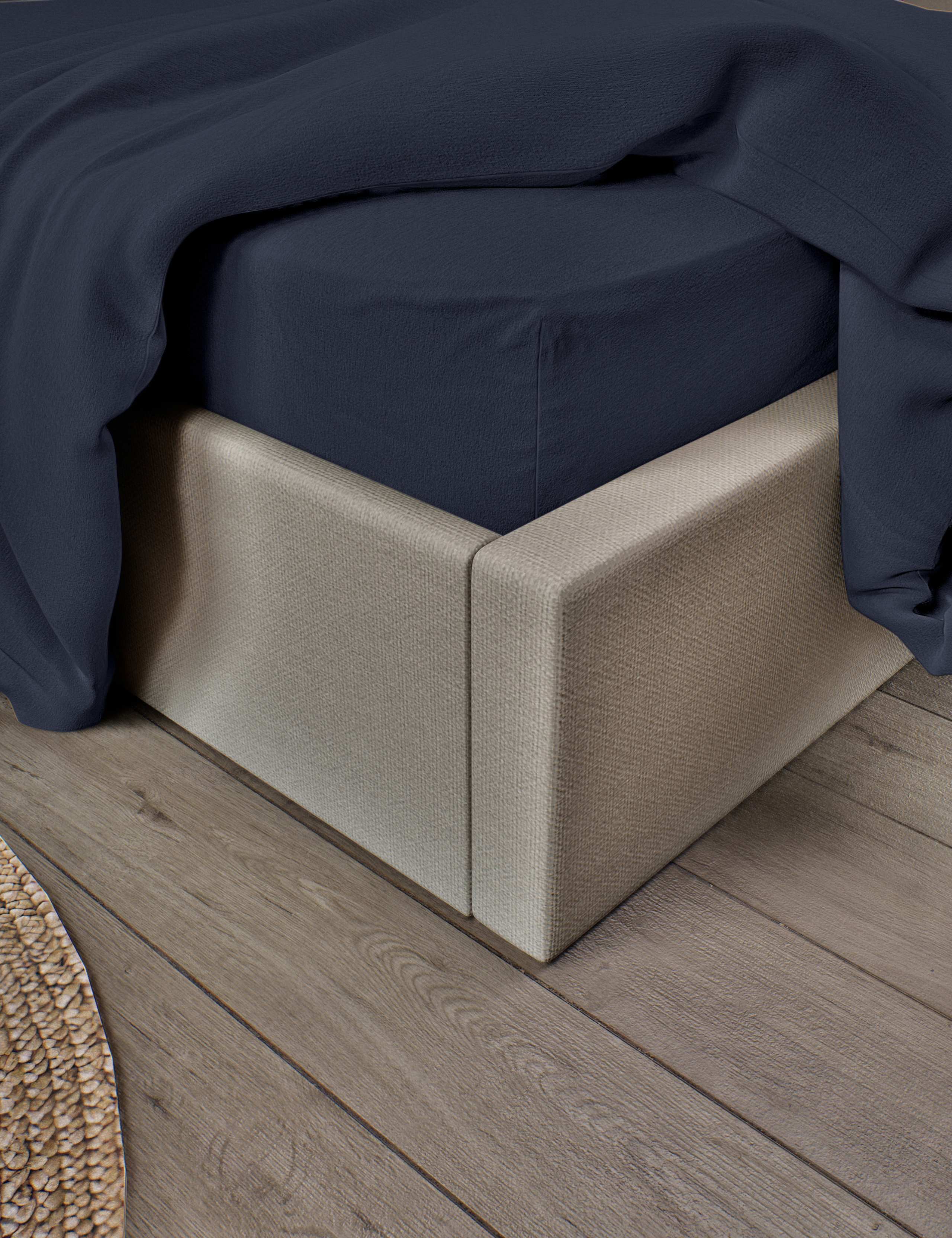 Pure Brushed Cotton Fitted Sheet 3 of 3