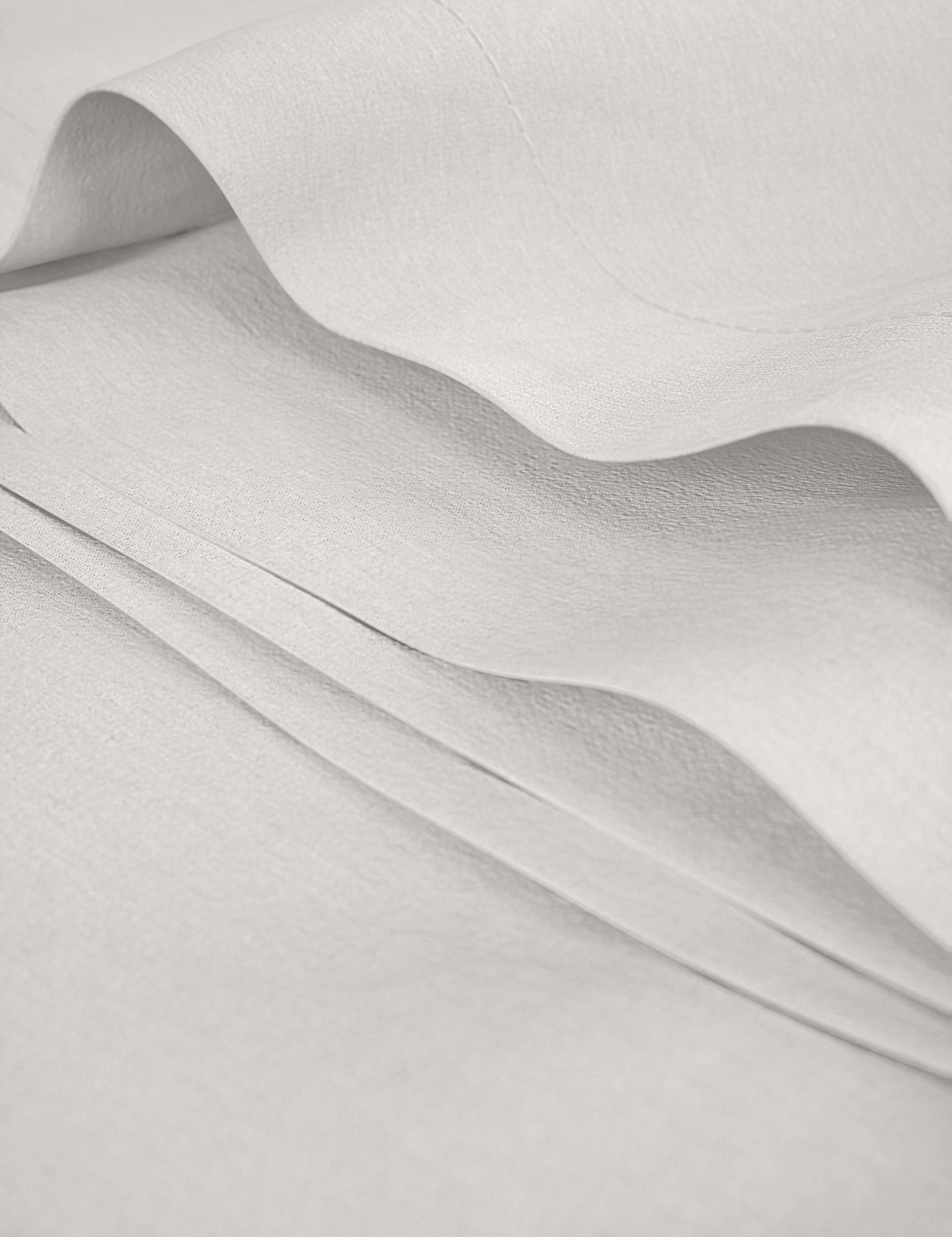 Pure Brushed Cotton Flat Sheet 2 of 3