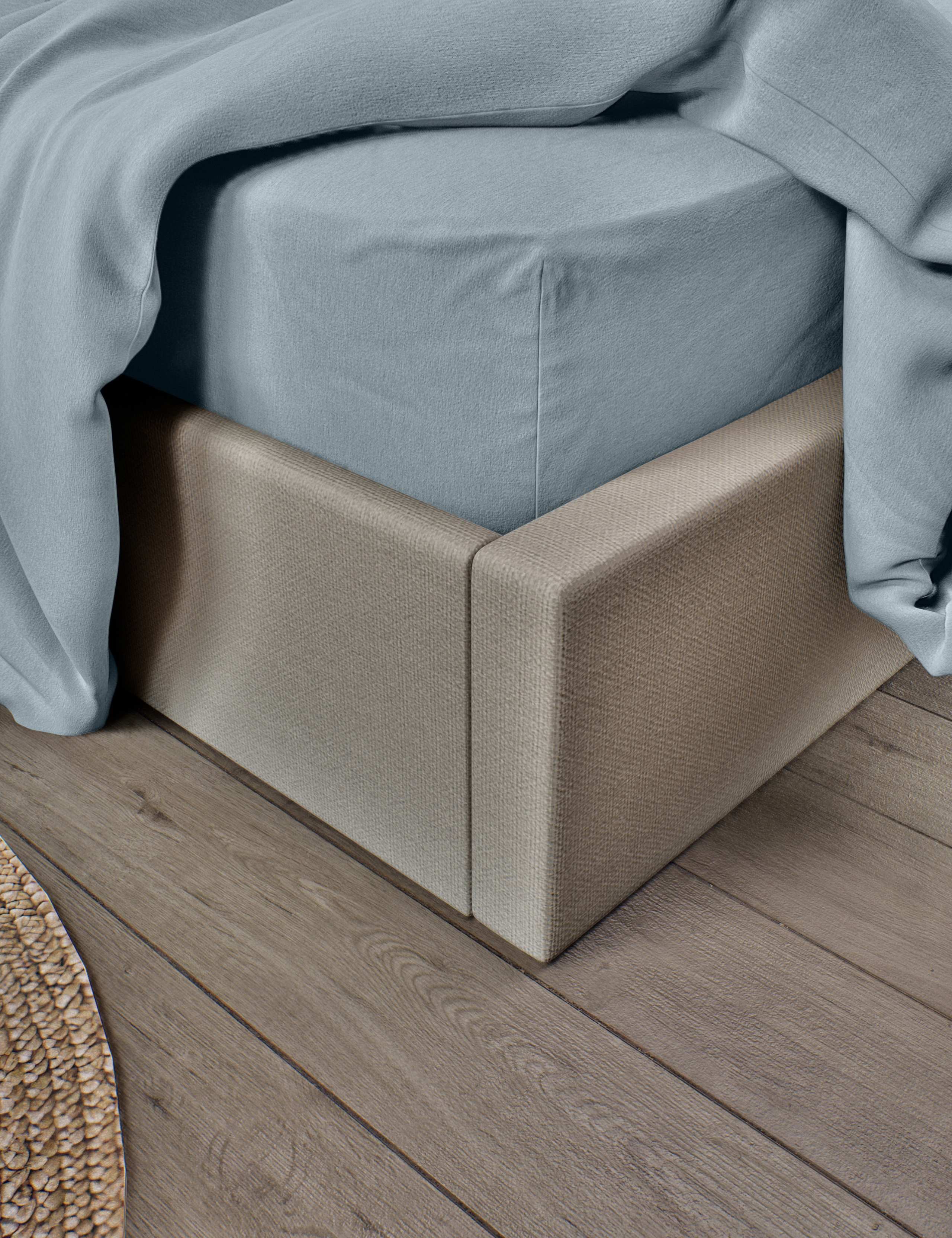 Pure Brushed Cotton Deep Fitted Sheet 3 of 3