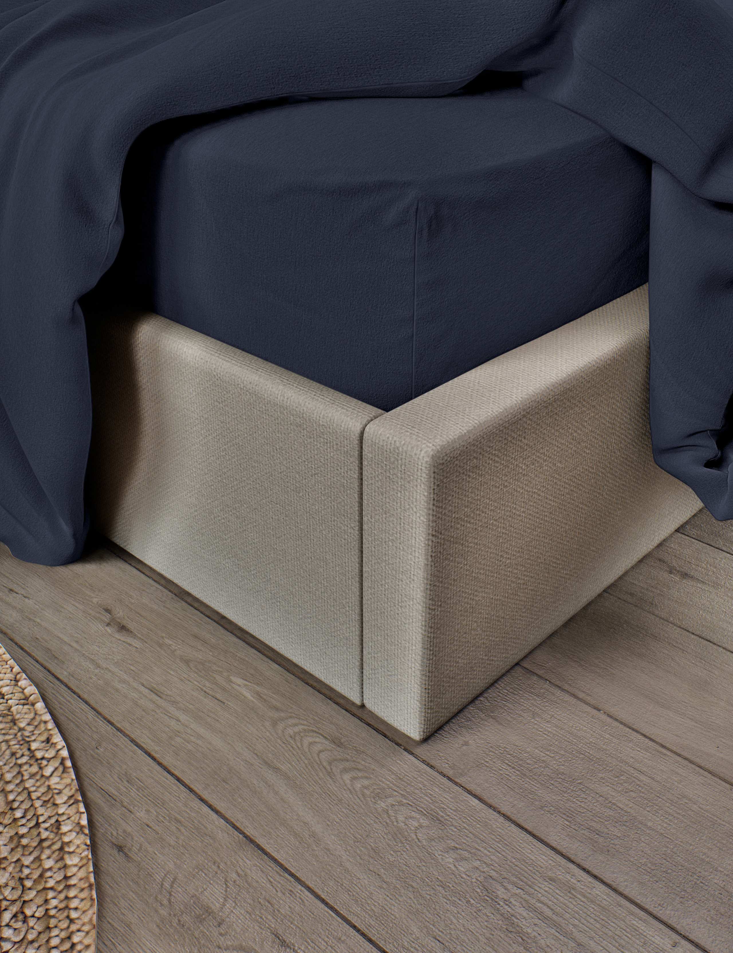 Pure Brushed Cotton Deep Fitted Sheet 3 of 3