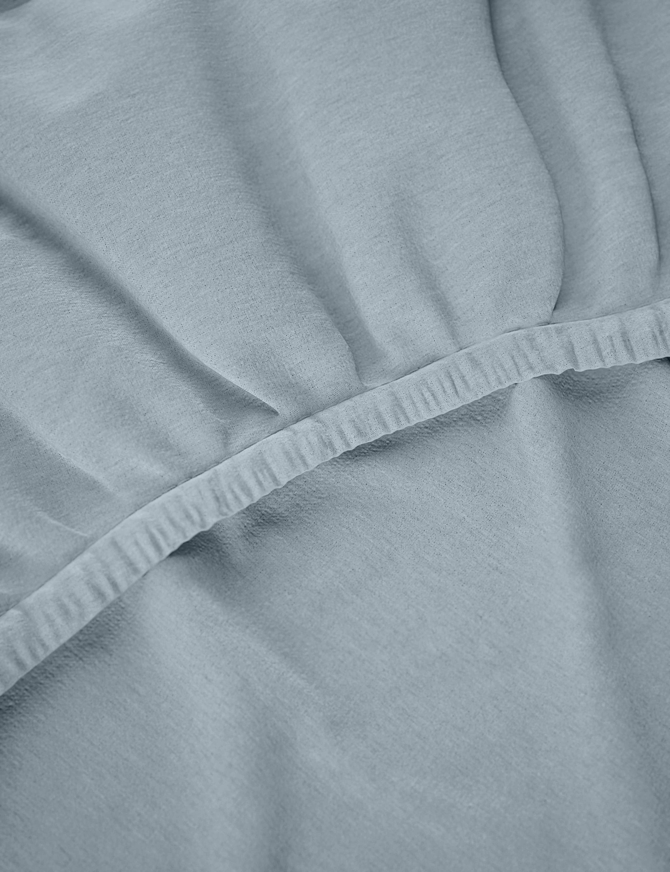 Pure Brushed Cotton Extra Deep Fitted Sheet 2 of 3