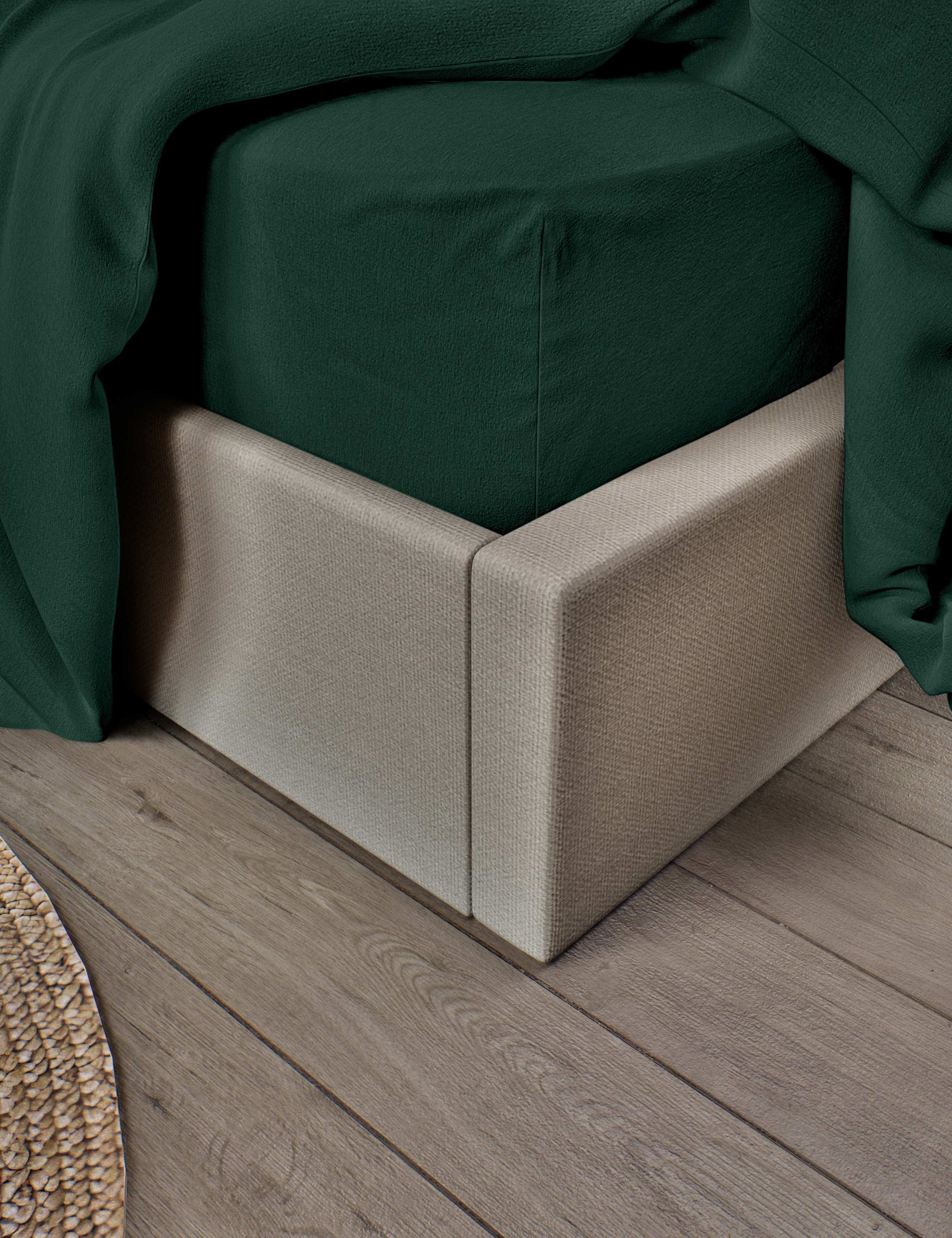 Pure Brushed Cotton Extra Deep Fitted Sheet 3 of 3