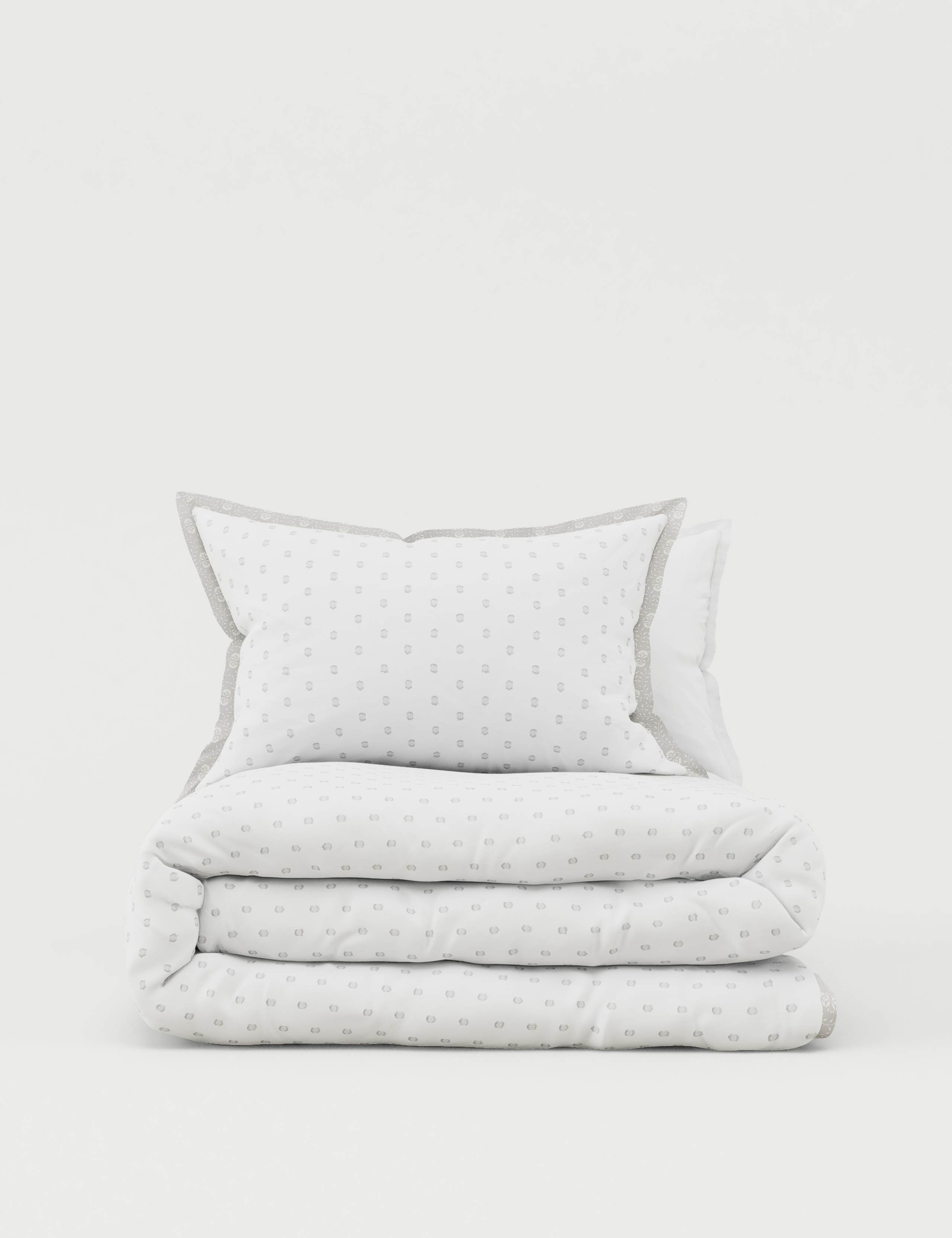 Pure Cotton Spotty Jacquard Bedding Set 2 of 5