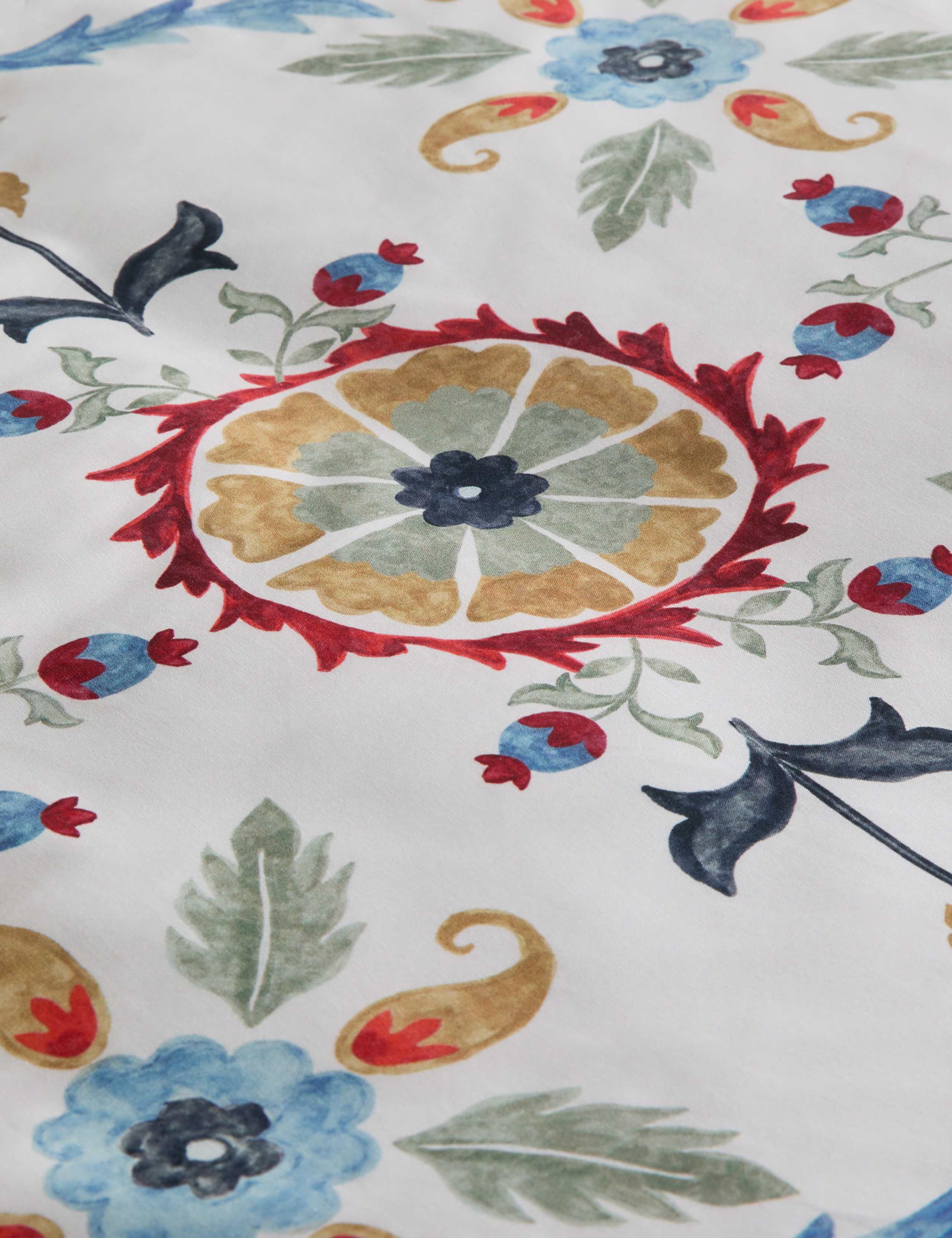 Pure Cotton Suzani Bedding Set 7 of 7